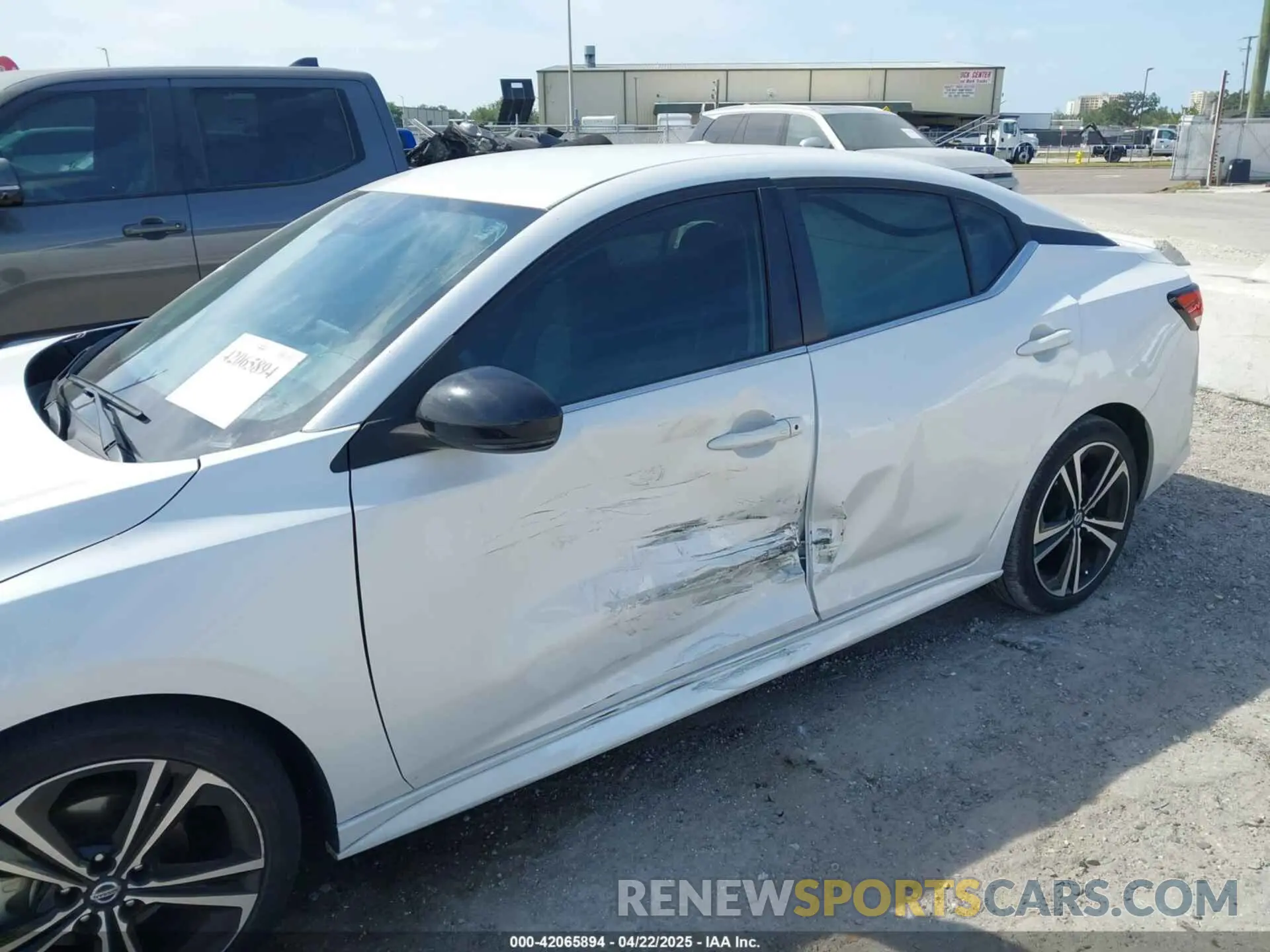 6 Photograph of a damaged car 3N1AB8DV2MY317845 NISSAN SENTRA 2021