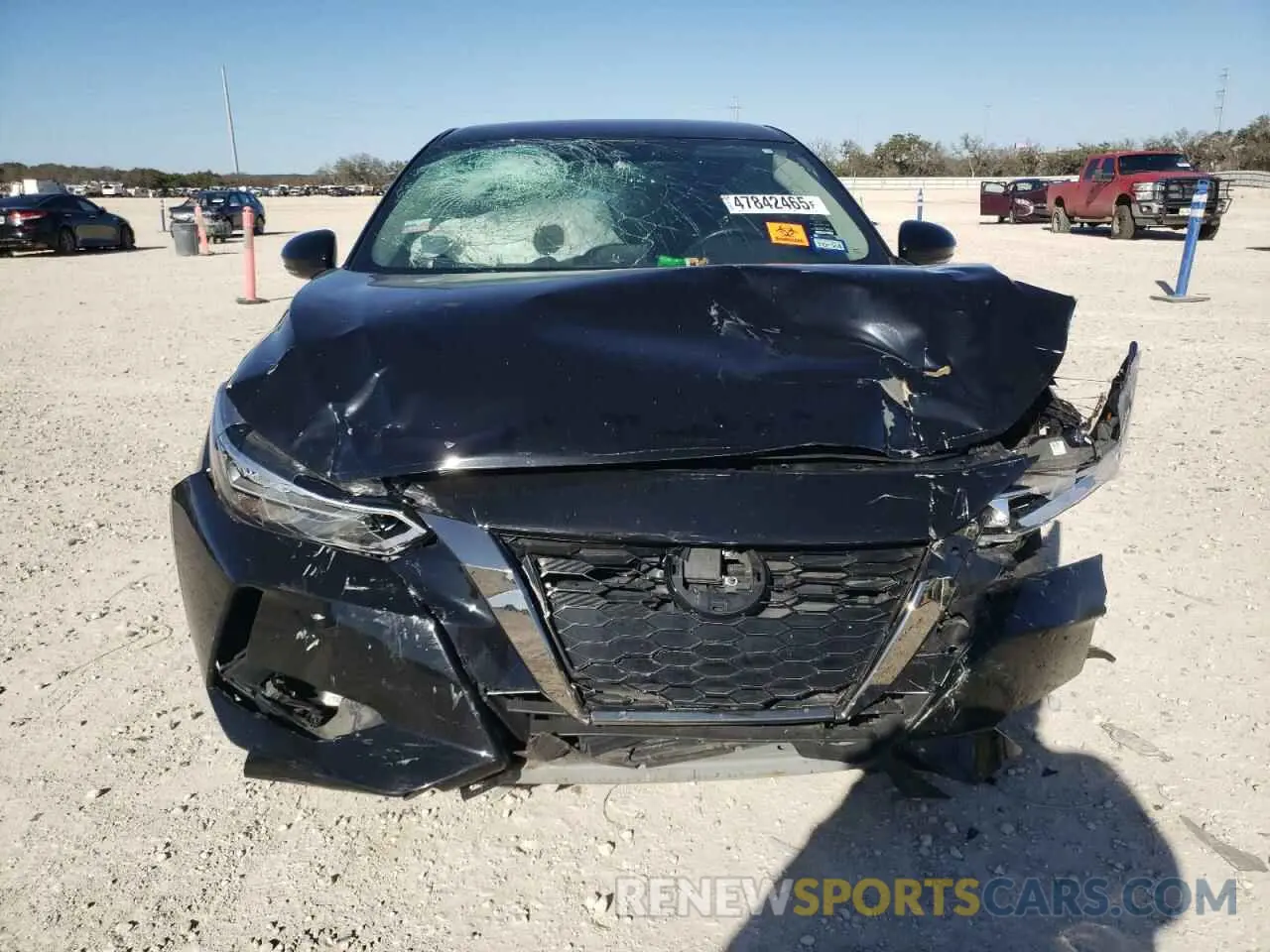 5 Photograph of a damaged car 3N1AB8DV2MY331826 NISSAN SENTRA 2021