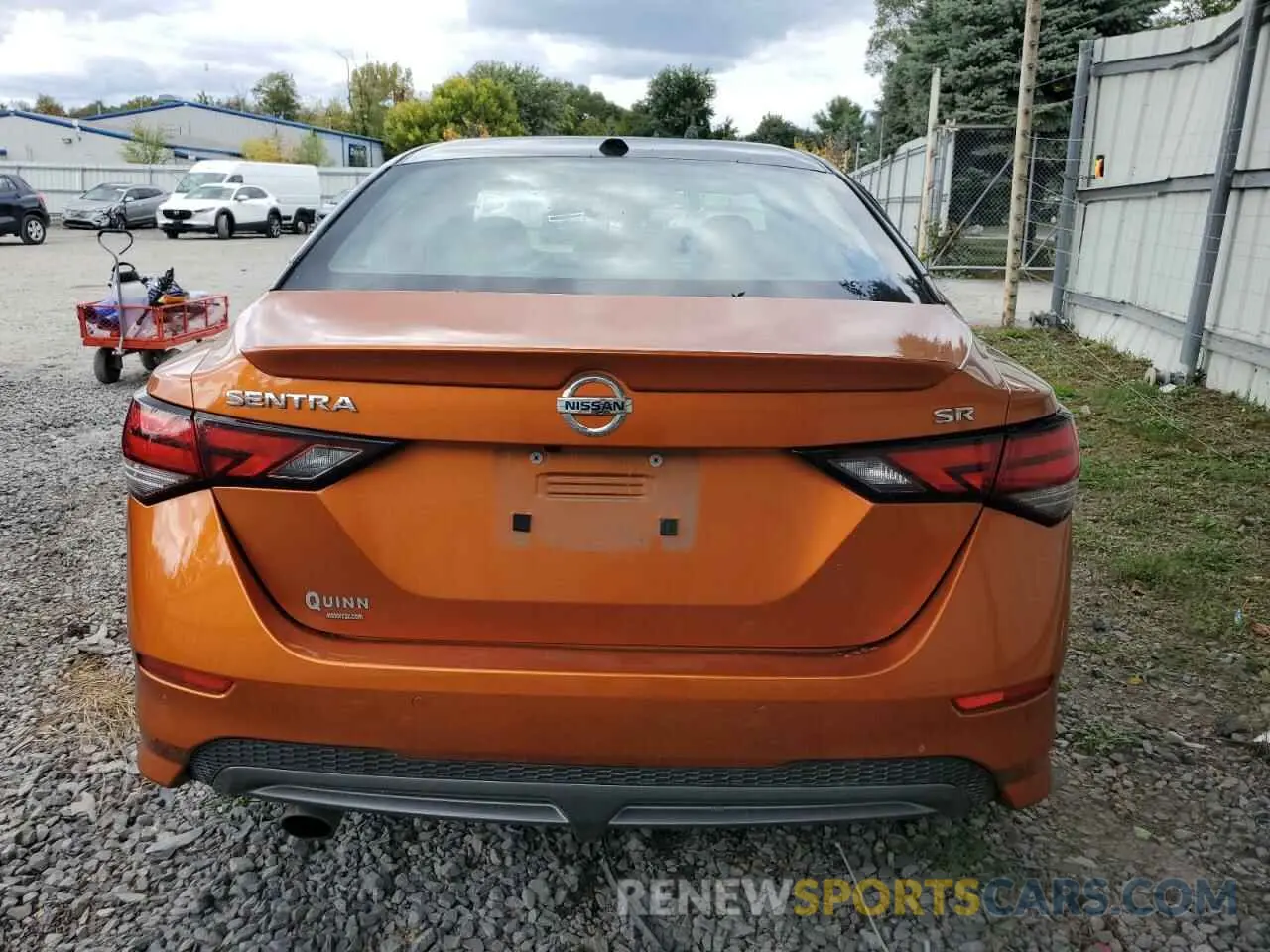 6 Photograph of a damaged car 3N1AB8DV3MY236868 NISSAN SENTRA 2021