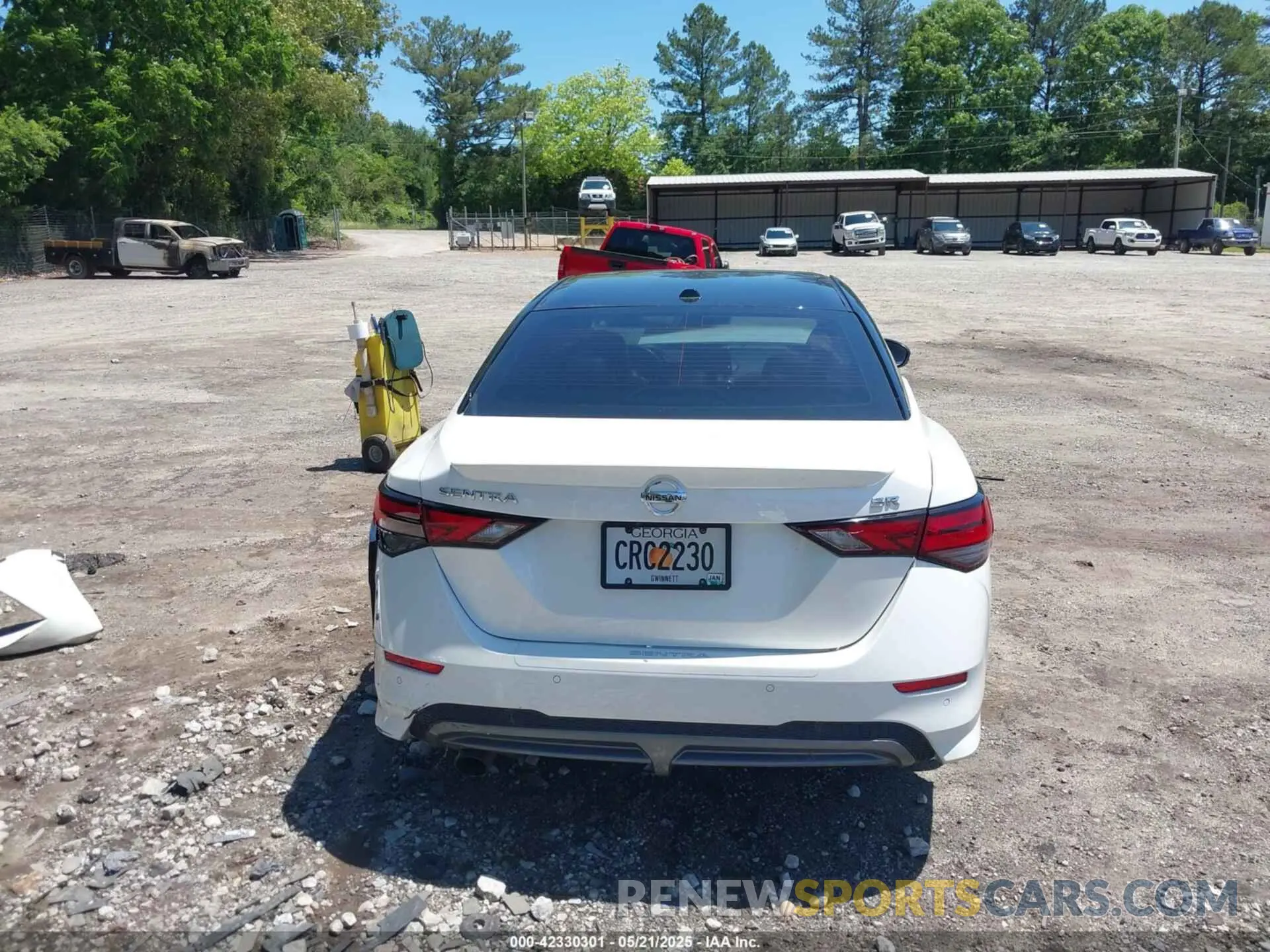 17 Photograph of a damaged car 3N1AB8DV3MY250561 NISSAN SENTRA 2021