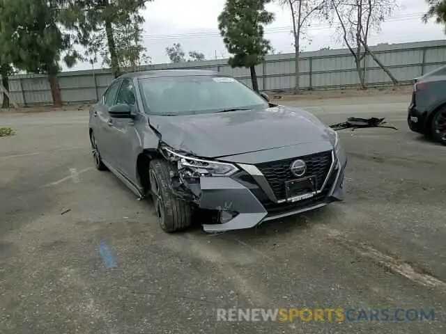 10 Photograph of a damaged car 3N1AB8DV3MY316235 NISSAN SENTRA 2021