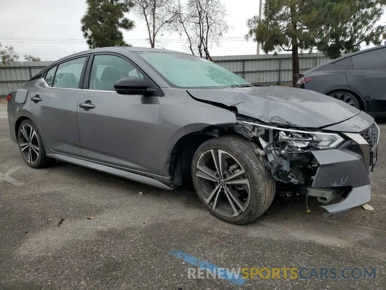 4 Photograph of a damaged car 3N1AB8DV3MY316235 NISSAN SENTRA 2021