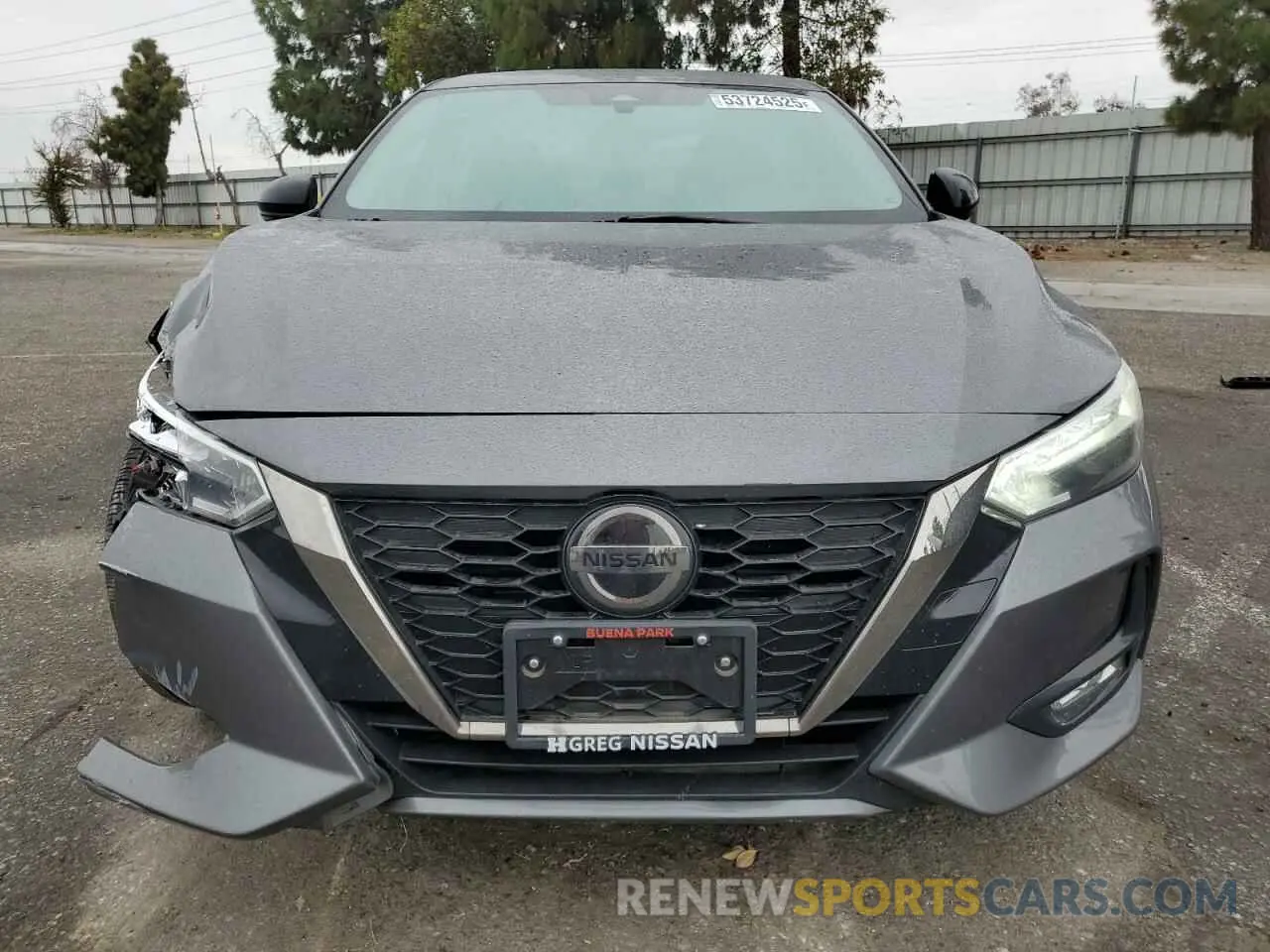 5 Photograph of a damaged car 3N1AB8DV3MY316235 NISSAN SENTRA 2021