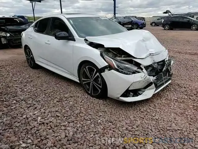 10 Photograph of a damaged car 3N1AB8DV3MY322259 NISSAN SENTRA 2021