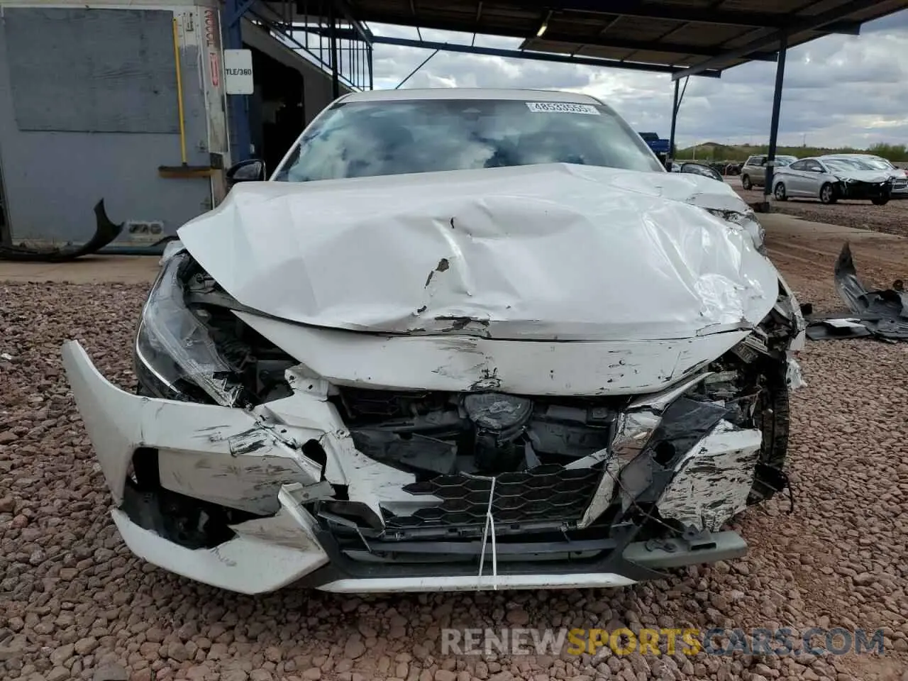 5 Photograph of a damaged car 3N1AB8DV3MY322259 NISSAN SENTRA 2021