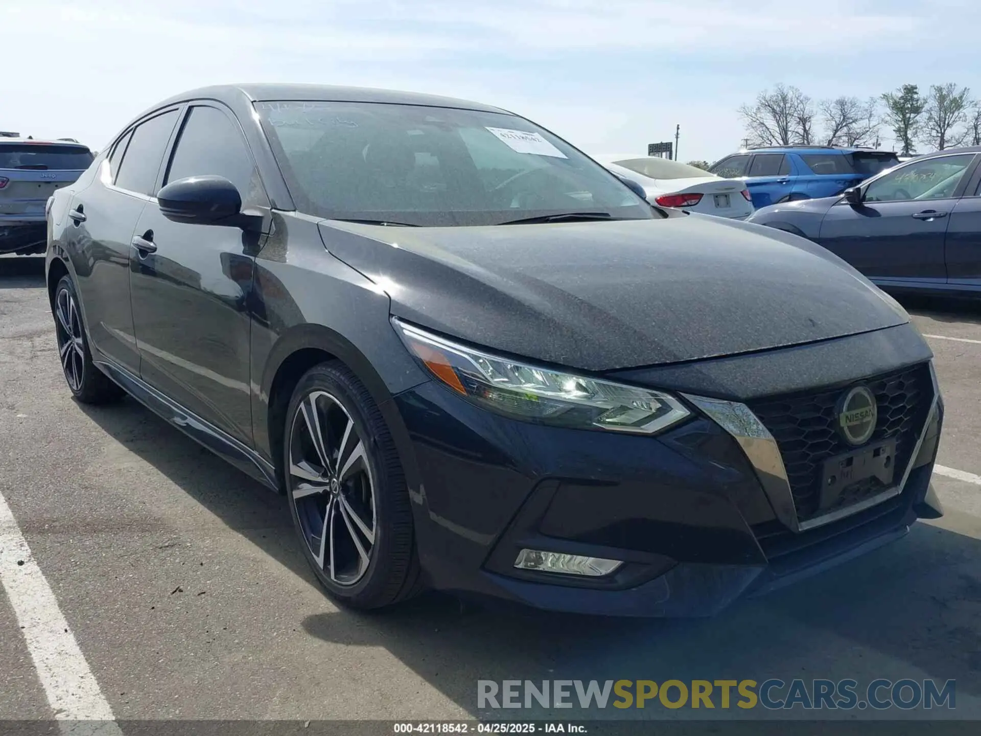 1 Photograph of a damaged car 3N1AB8DV4MY261942 NISSAN SENTRA 2021