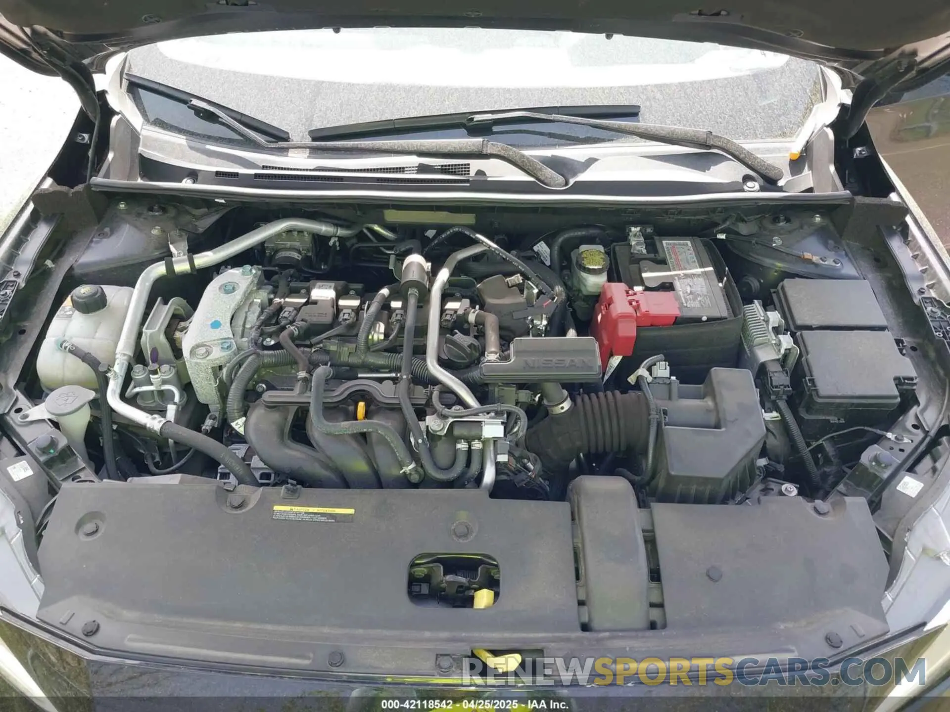 10 Photograph of a damaged car 3N1AB8DV4MY261942 NISSAN SENTRA 2021