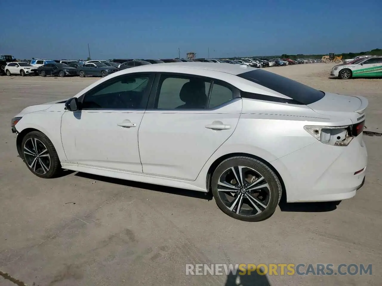 2 Photograph of a damaged car 3N1AB8DV4MY286307 NISSAN SENTRA 2021