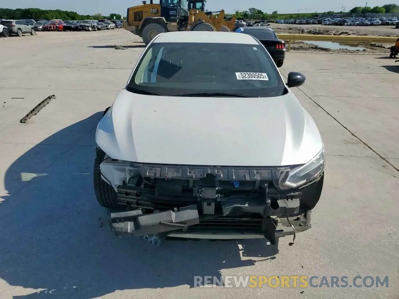 5 Photograph of a damaged car 3N1AB8DV4MY286307 NISSAN SENTRA 2021