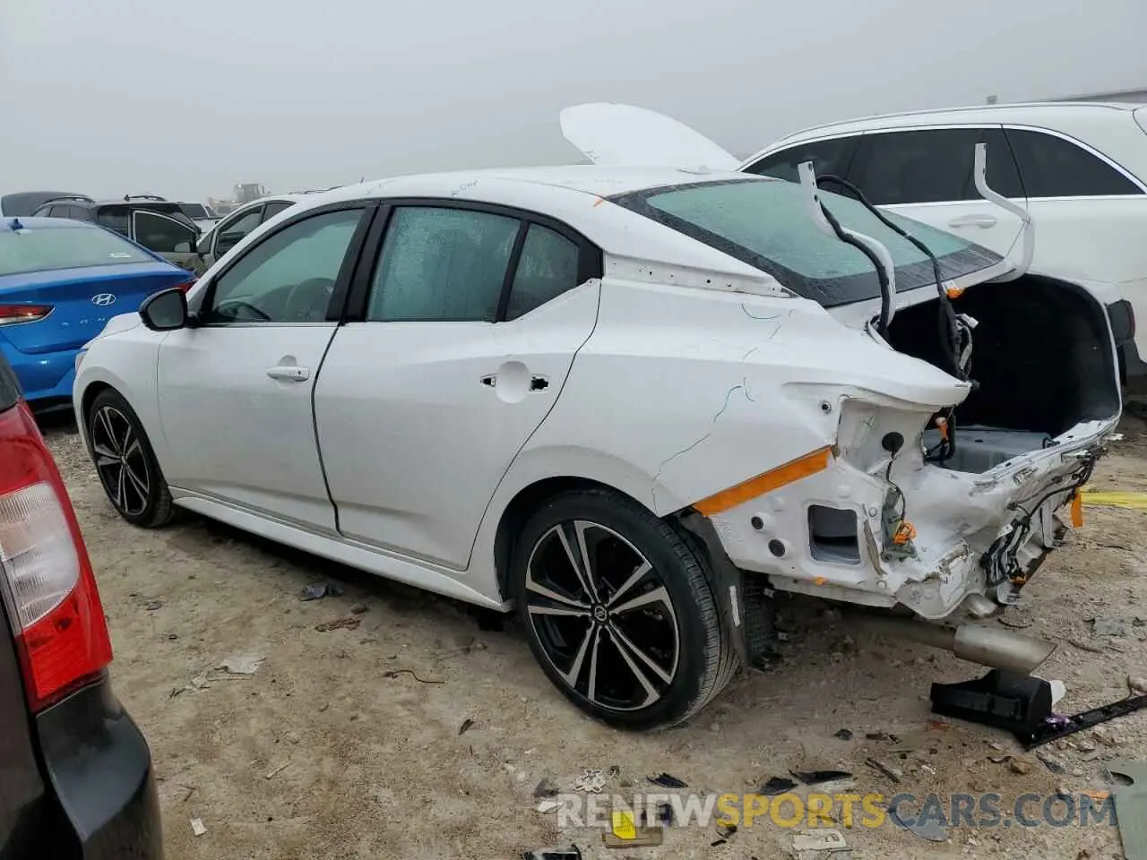 2 Photograph of a damaged car 3N1AB8DV4MY286999 NISSAN SENTRA 2021