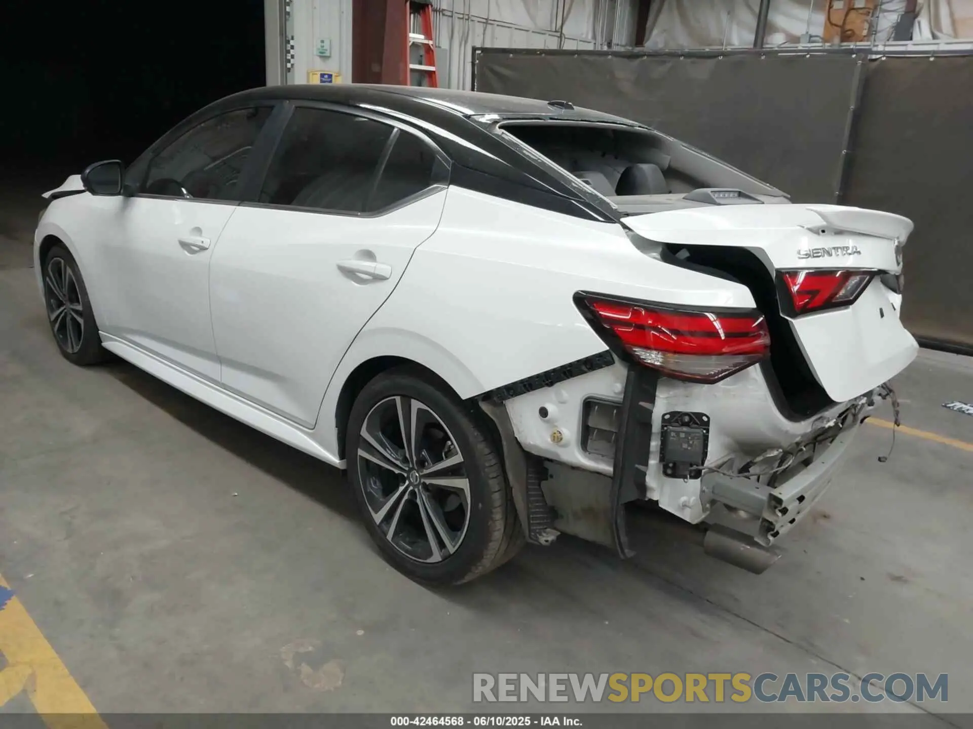 3 Photograph of a damaged car 3N1AB8DV4MY313358 NISSAN SENTRA 2021
