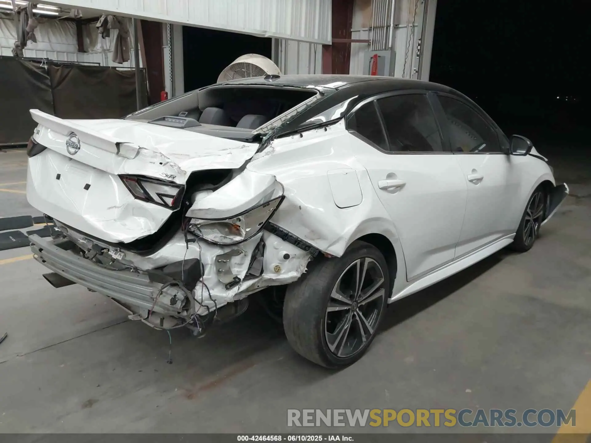 4 Photograph of a damaged car 3N1AB8DV4MY313358 NISSAN SENTRA 2021