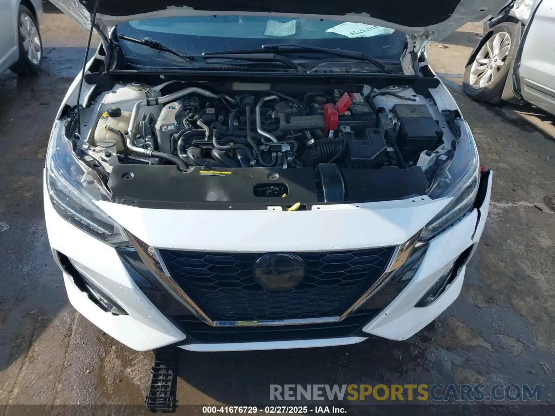 10 Photograph of a damaged car 3N1AB8DV5MY202253 NISSAN SENTRA 2021