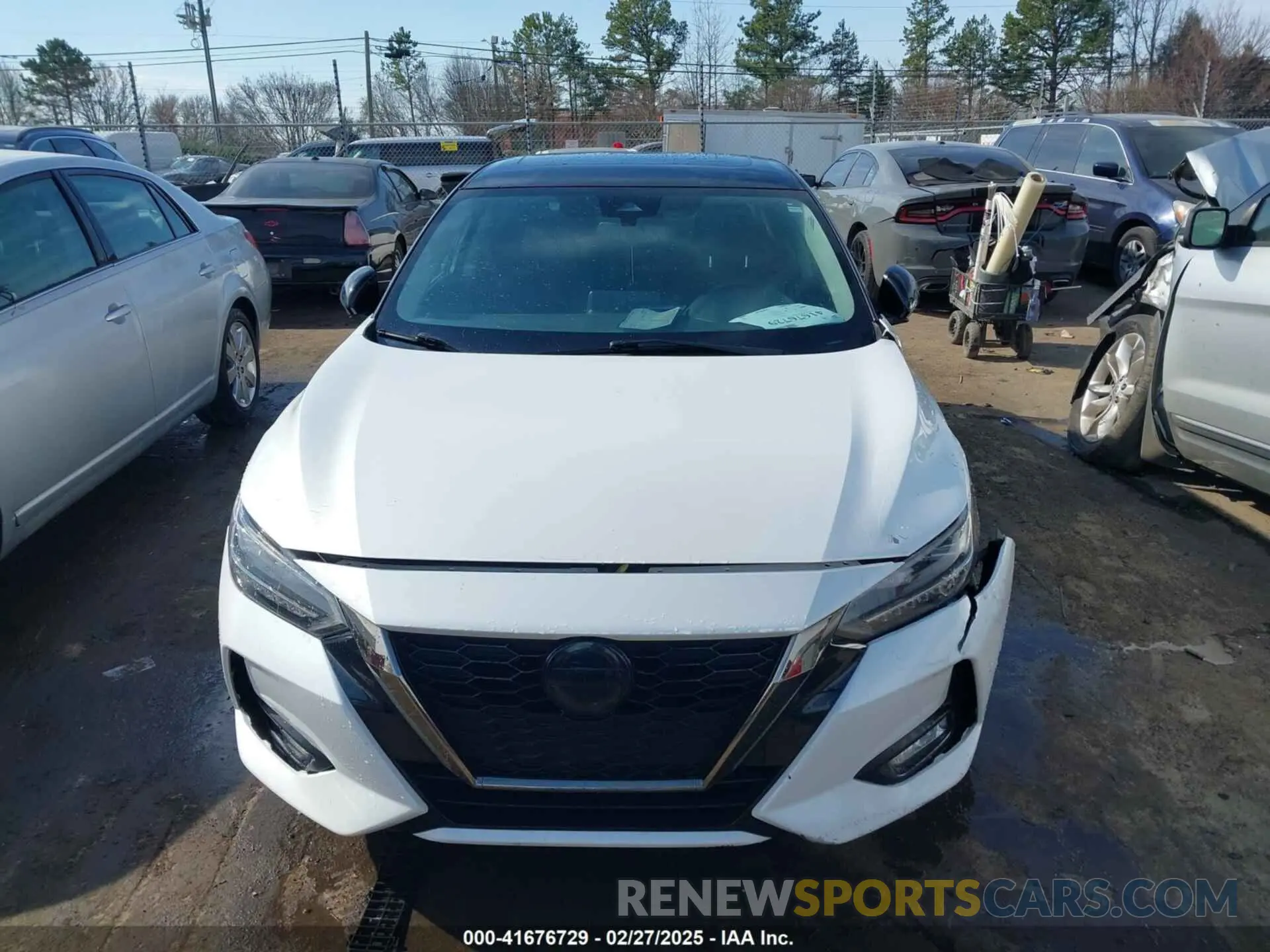 12 Photograph of a damaged car 3N1AB8DV5MY202253 NISSAN SENTRA 2021