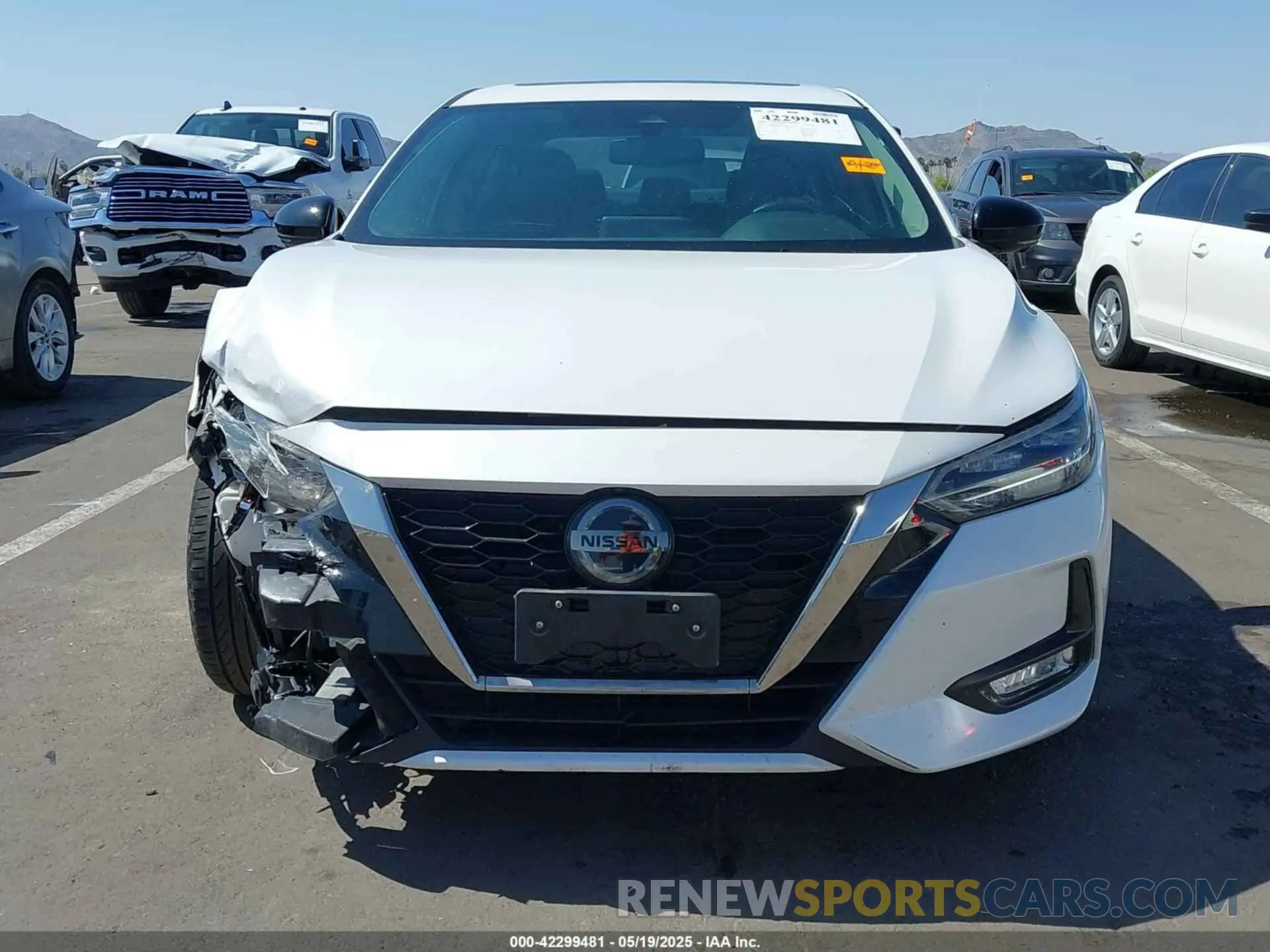 12 Photograph of a damaged car 3N1AB8DV5MY218128 NISSAN SENTRA 2021
