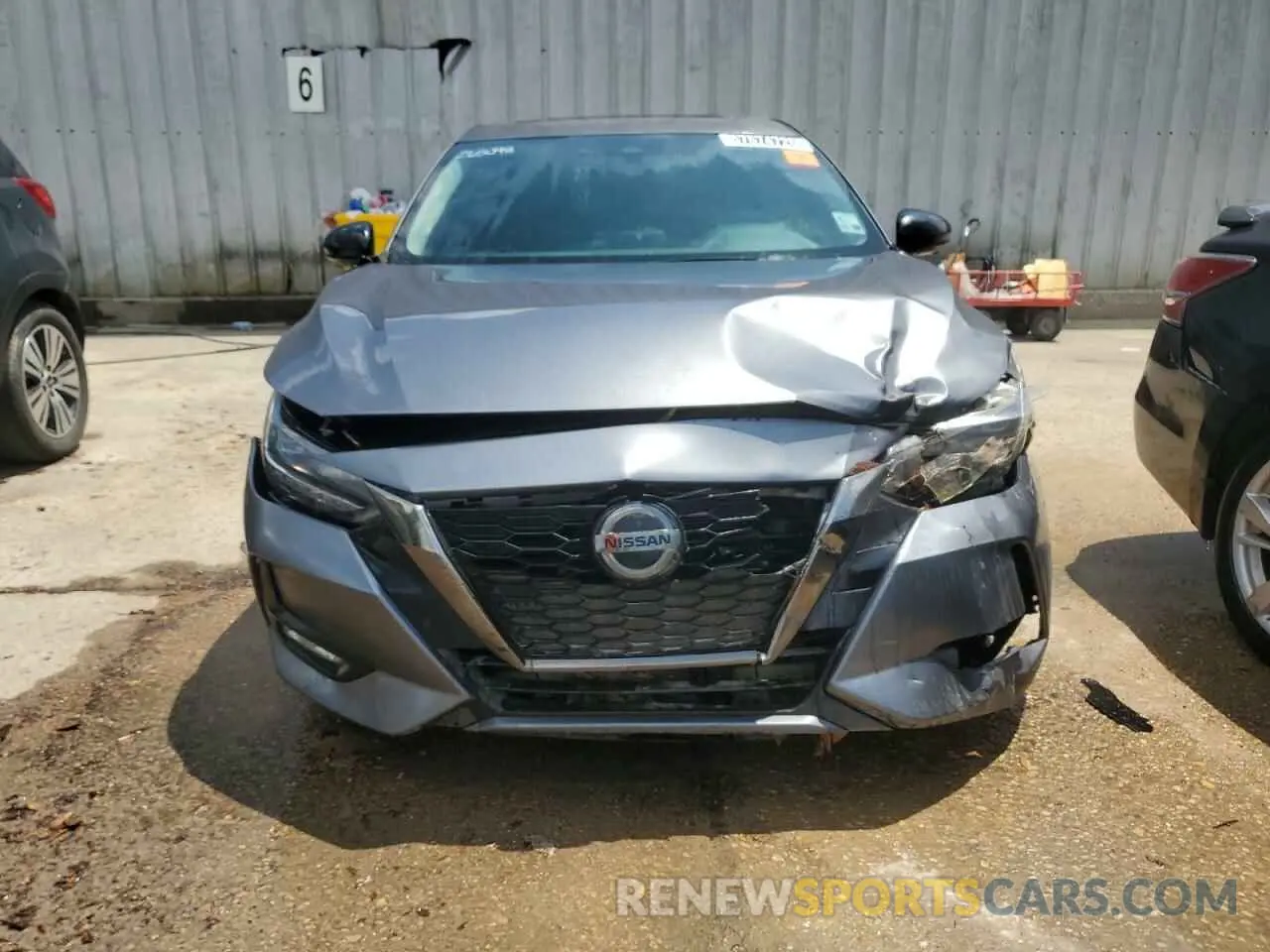 5 Photograph of a damaged car 3N1AB8DV5MY265093 NISSAN SENTRA 2021