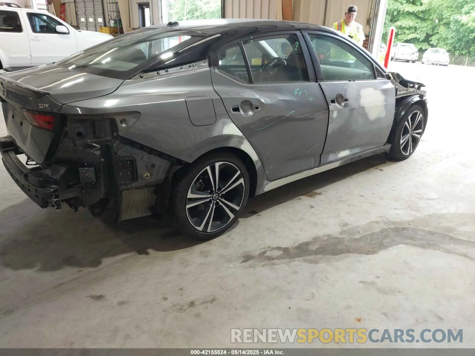 4 Photograph of a damaged car 3N1AB8DV6MY211754 NISSAN SENTRA 2021