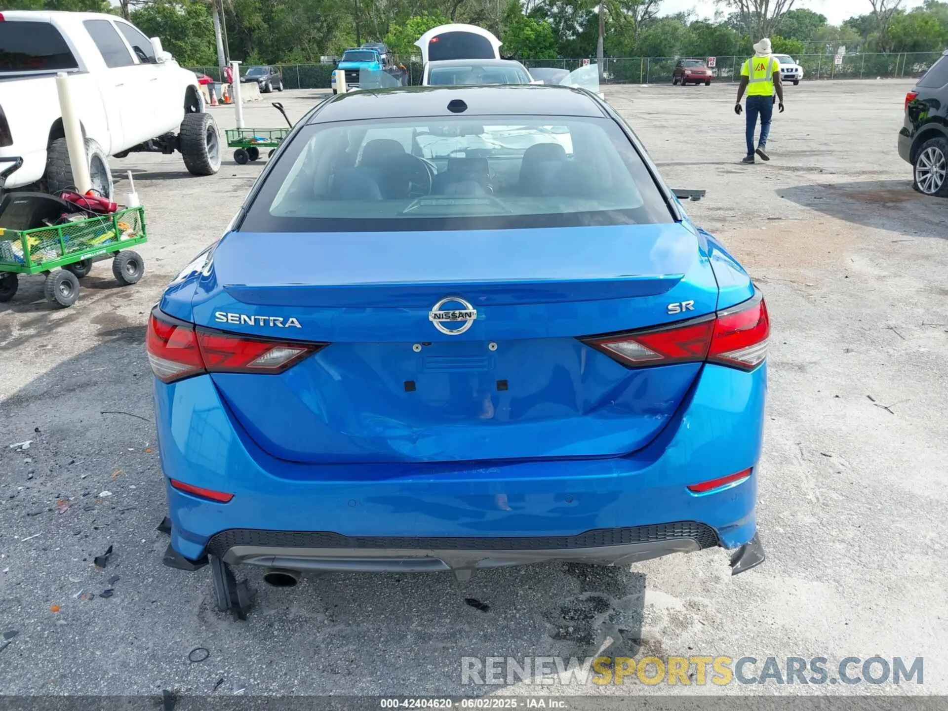16 Photograph of a damaged car 3N1AB8DV6MY228313 NISSAN SENTRA 2021