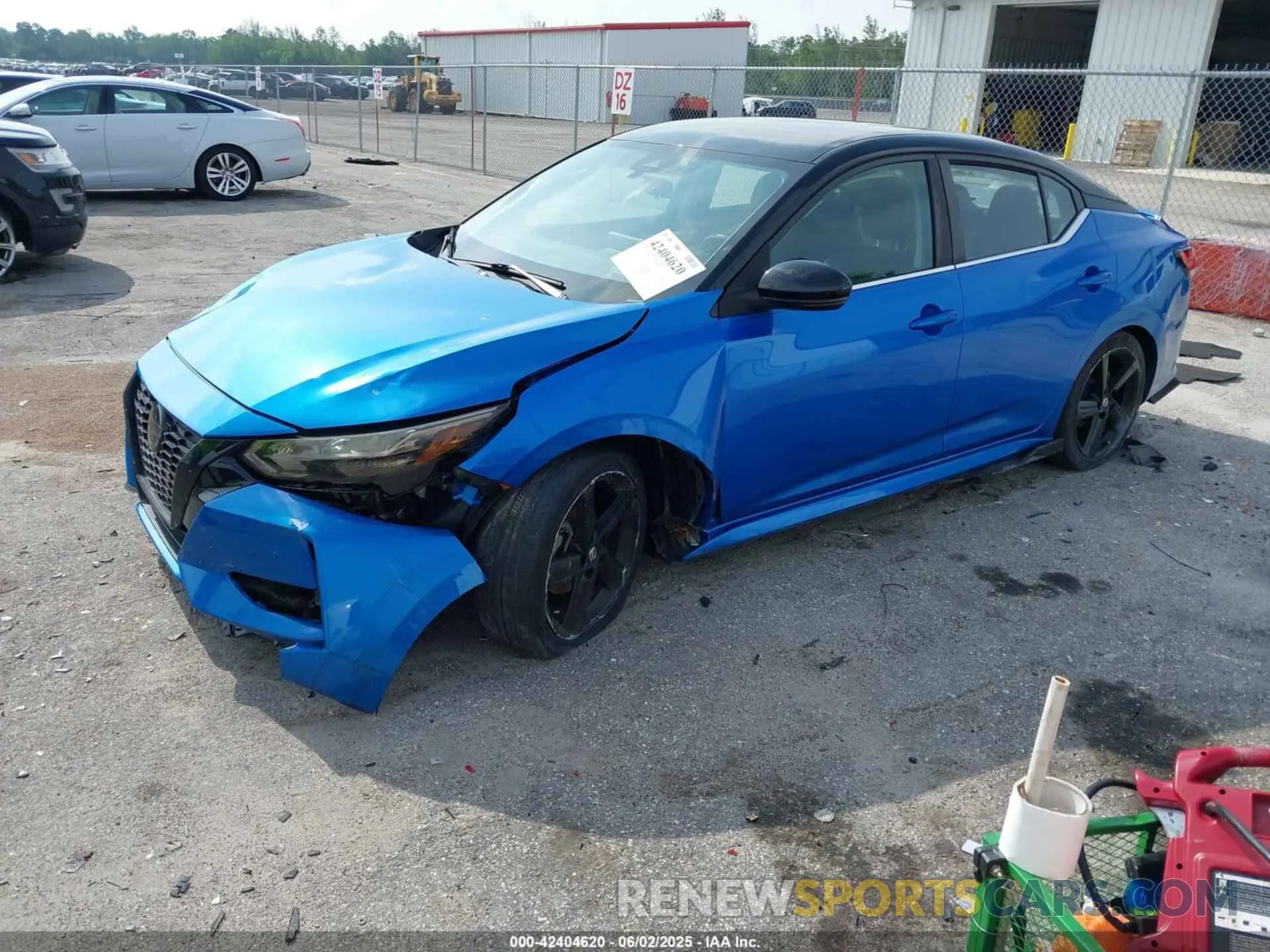 2 Photograph of a damaged car 3N1AB8DV6MY228313 NISSAN SENTRA 2021
