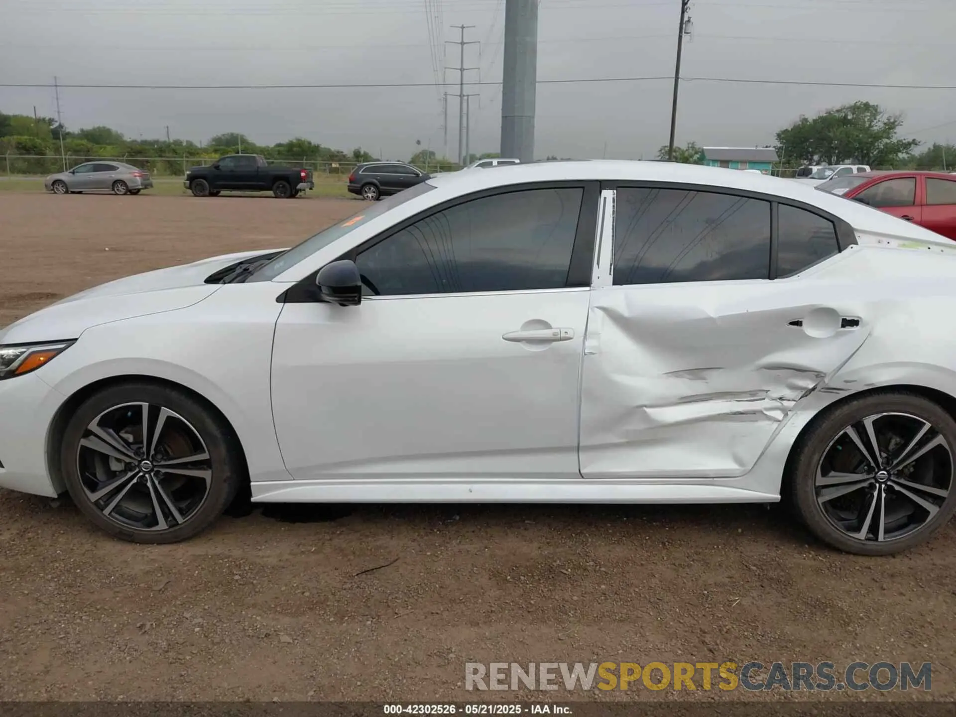 15 Photograph of a damaged car 3N1AB8DV6MY244446 NISSAN SENTRA 2021