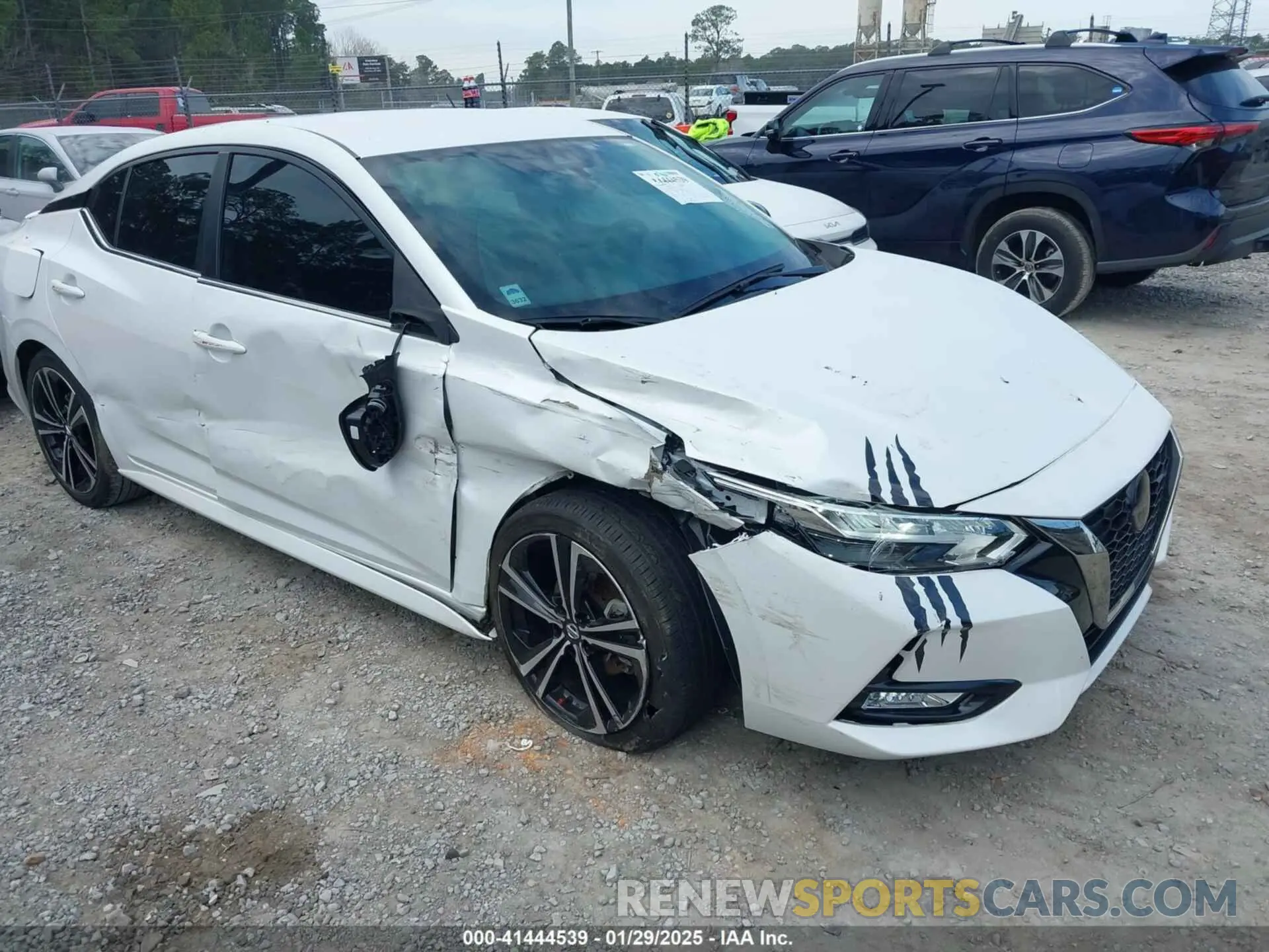 6 Photograph of a damaged car 3N1AB8DV6MY259562 NISSAN SENTRA 2021