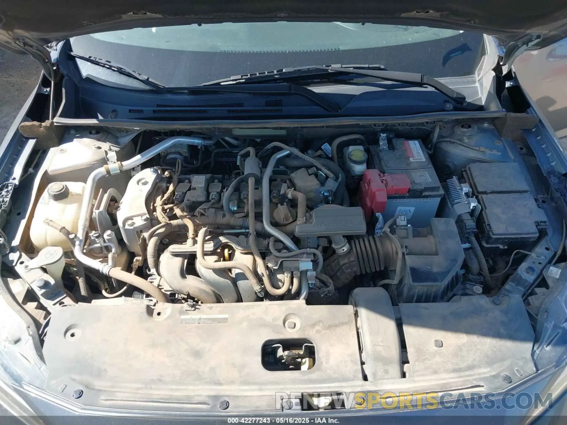 10 Photograph of a damaged car 3N1AB8DV6MY271047 NISSAN SENTRA 2021