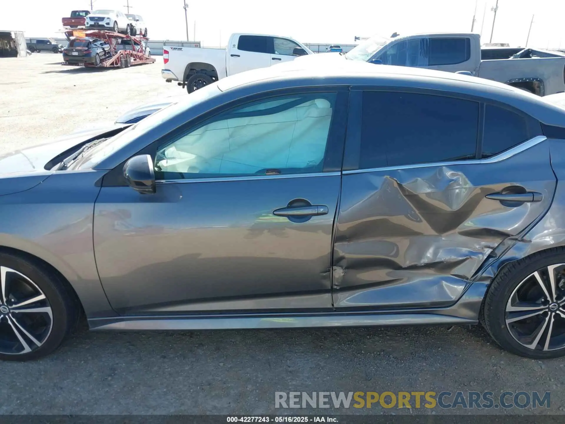 14 Photograph of a damaged car 3N1AB8DV6MY271047 NISSAN SENTRA 2021