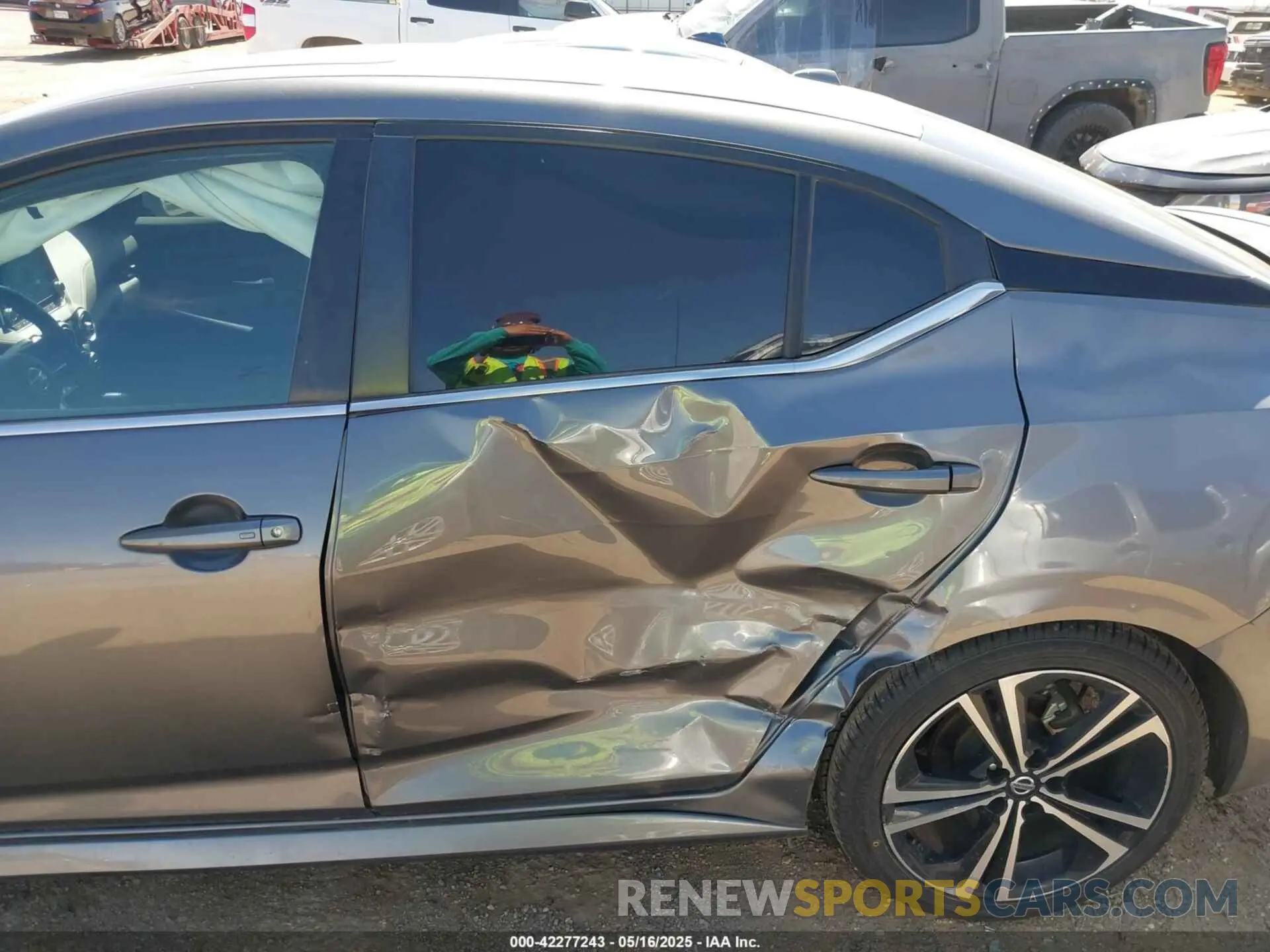 6 Photograph of a damaged car 3N1AB8DV6MY271047 NISSAN SENTRA 2021