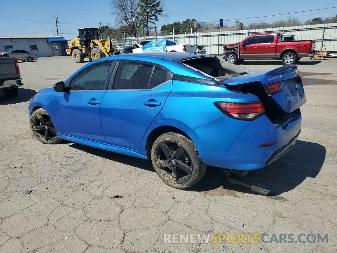 2 Photograph of a damaged car 3N1AB8DV6MY277883 NISSAN SENTRA 2021