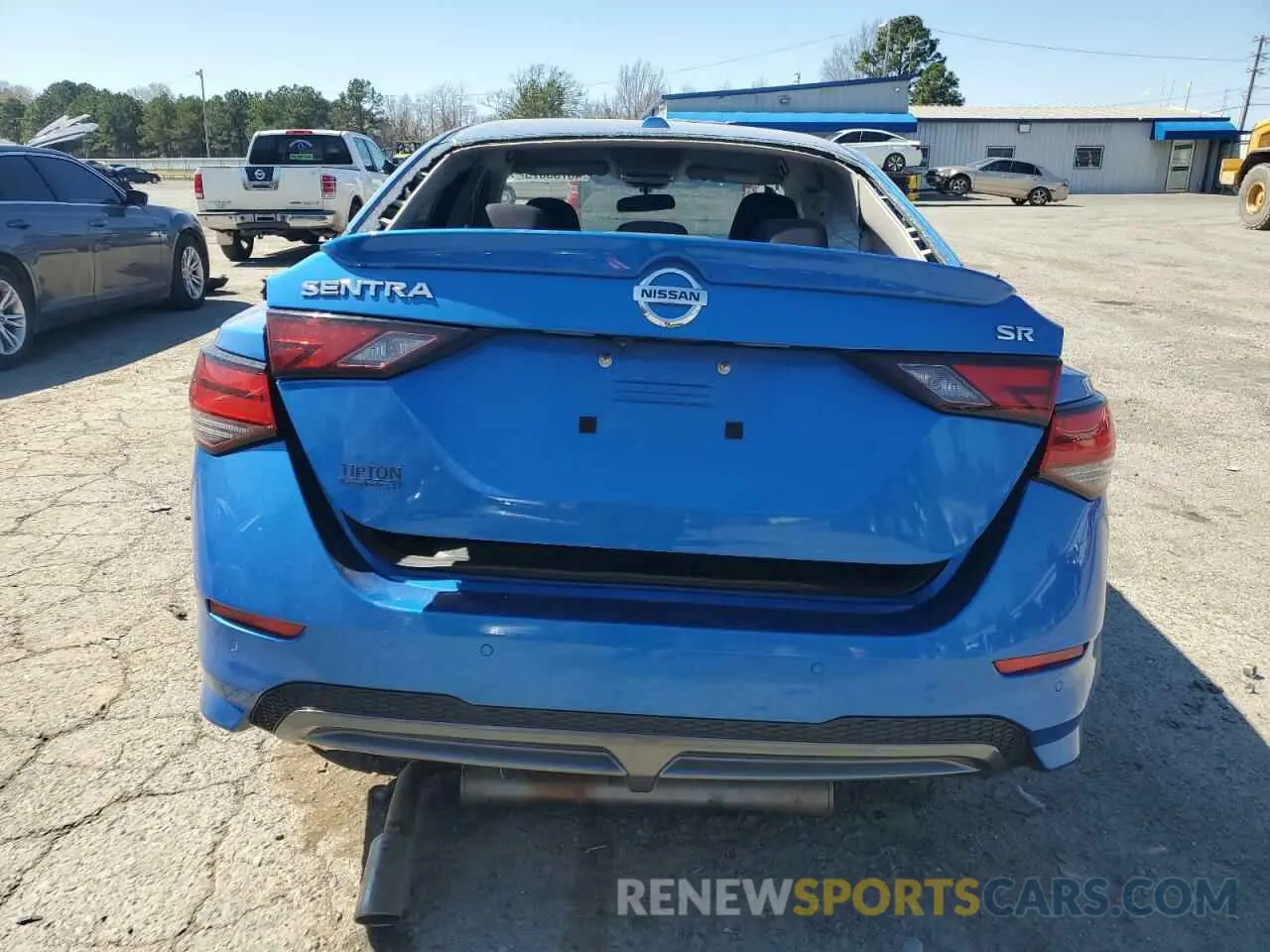6 Photograph of a damaged car 3N1AB8DV6MY277883 NISSAN SENTRA 2021