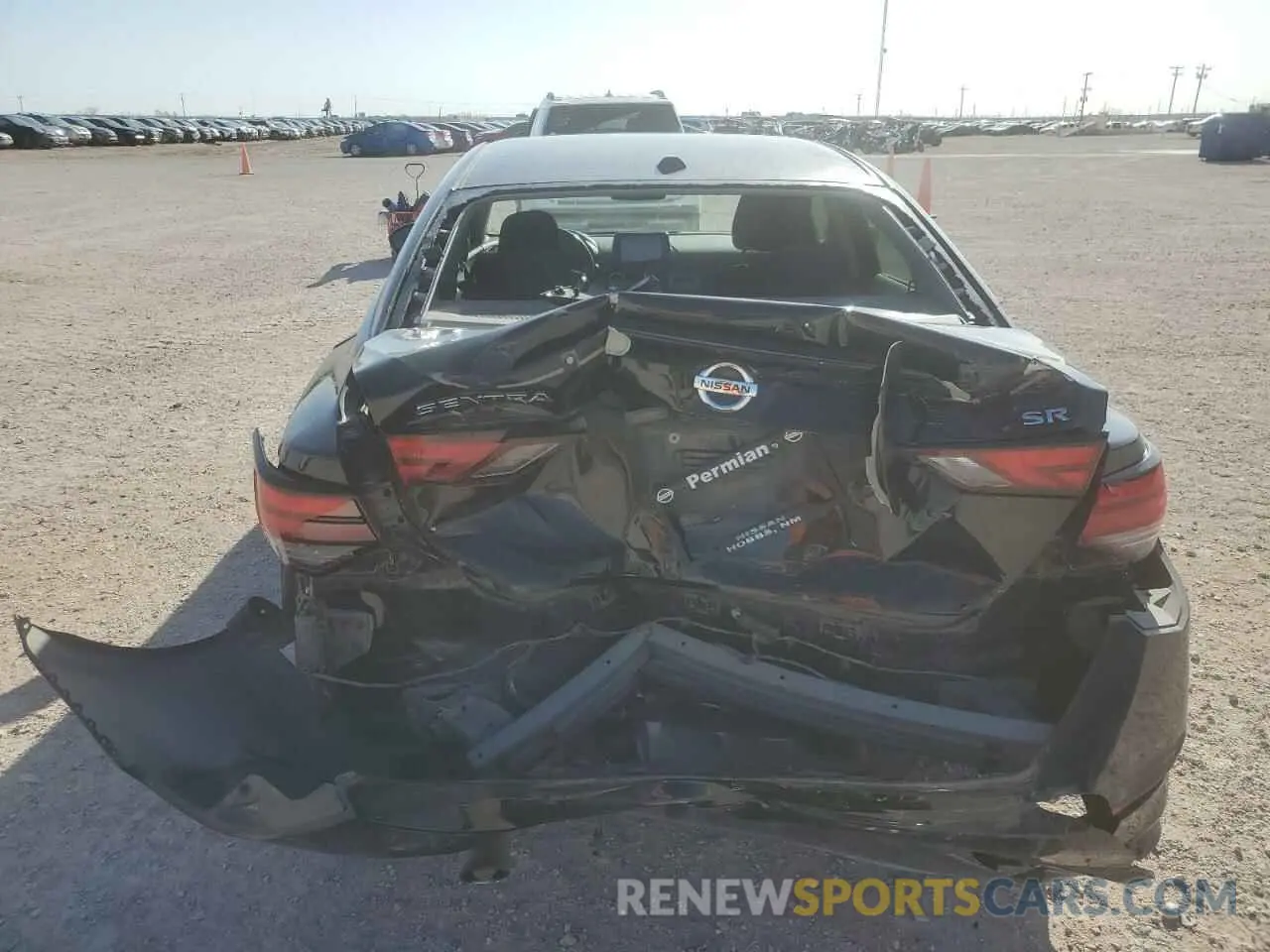 6 Photograph of a damaged car 3N1AB8DV6MY316603 NISSAN SENTRA 2021