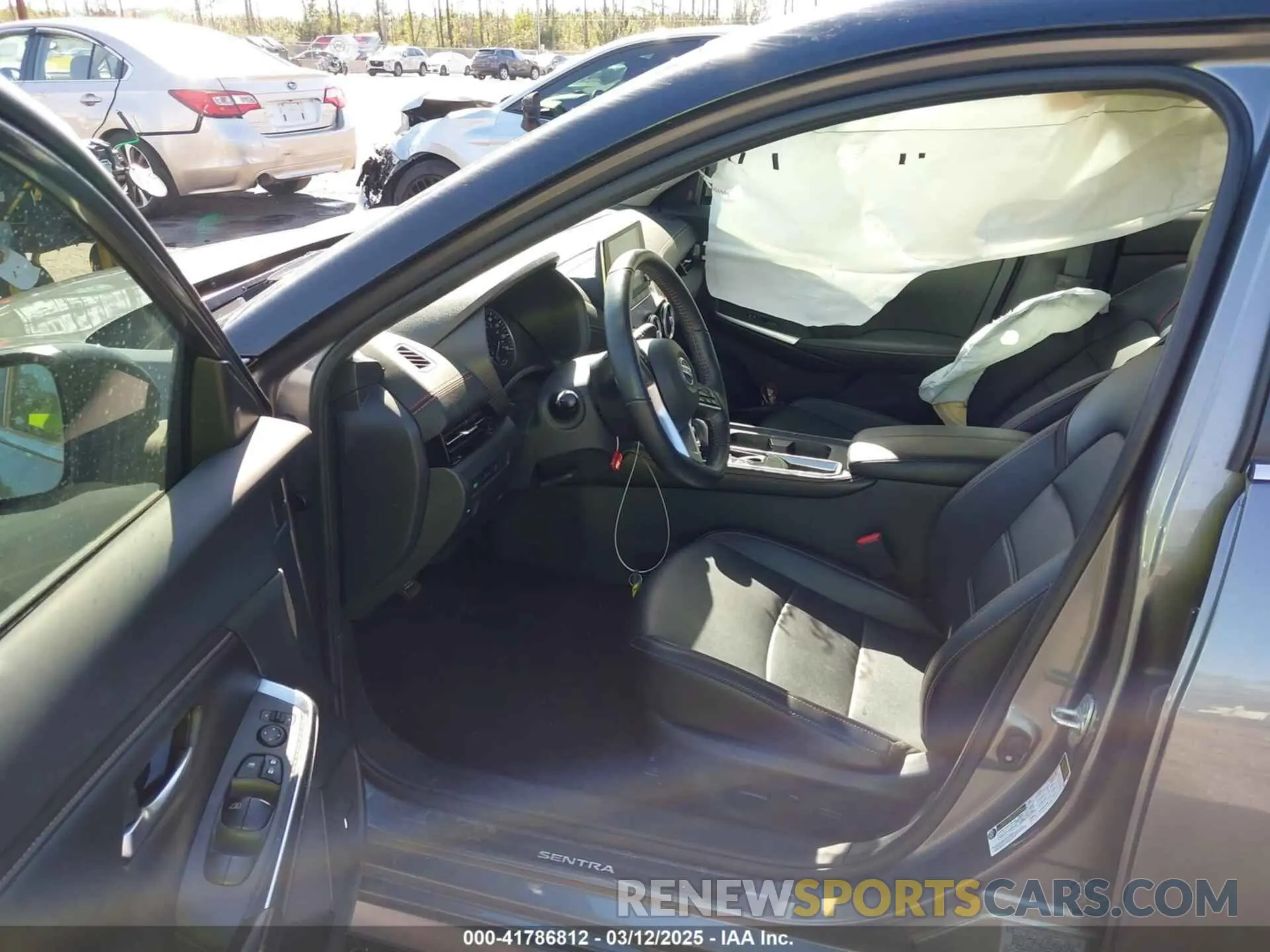 5 Photograph of a damaged car 3N1AB8DV6NY204322 NISSAN SENTRA 2021