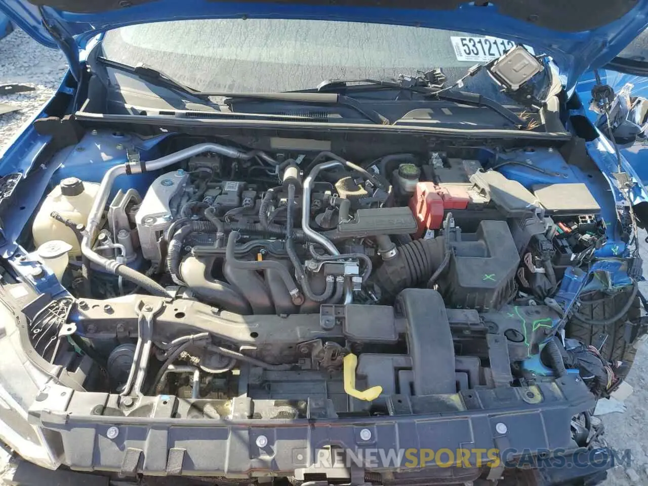 11 Photograph of a damaged car 3N1AB8DV7MY206353 NISSAN SENTRA 2021