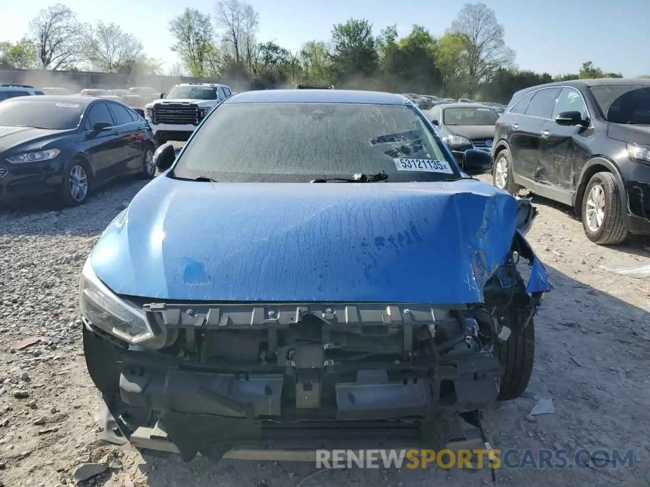 5 Photograph of a damaged car 3N1AB8DV7MY206353 NISSAN SENTRA 2021