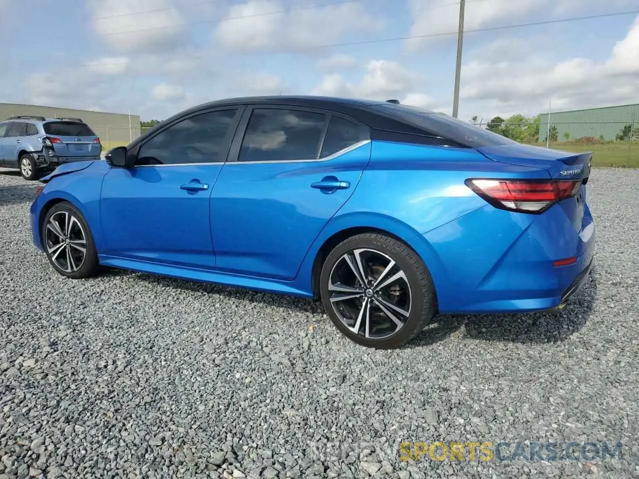 2 Photograph of a damaged car 3N1AB8DV7MY207874 NISSAN SENTRA 2021