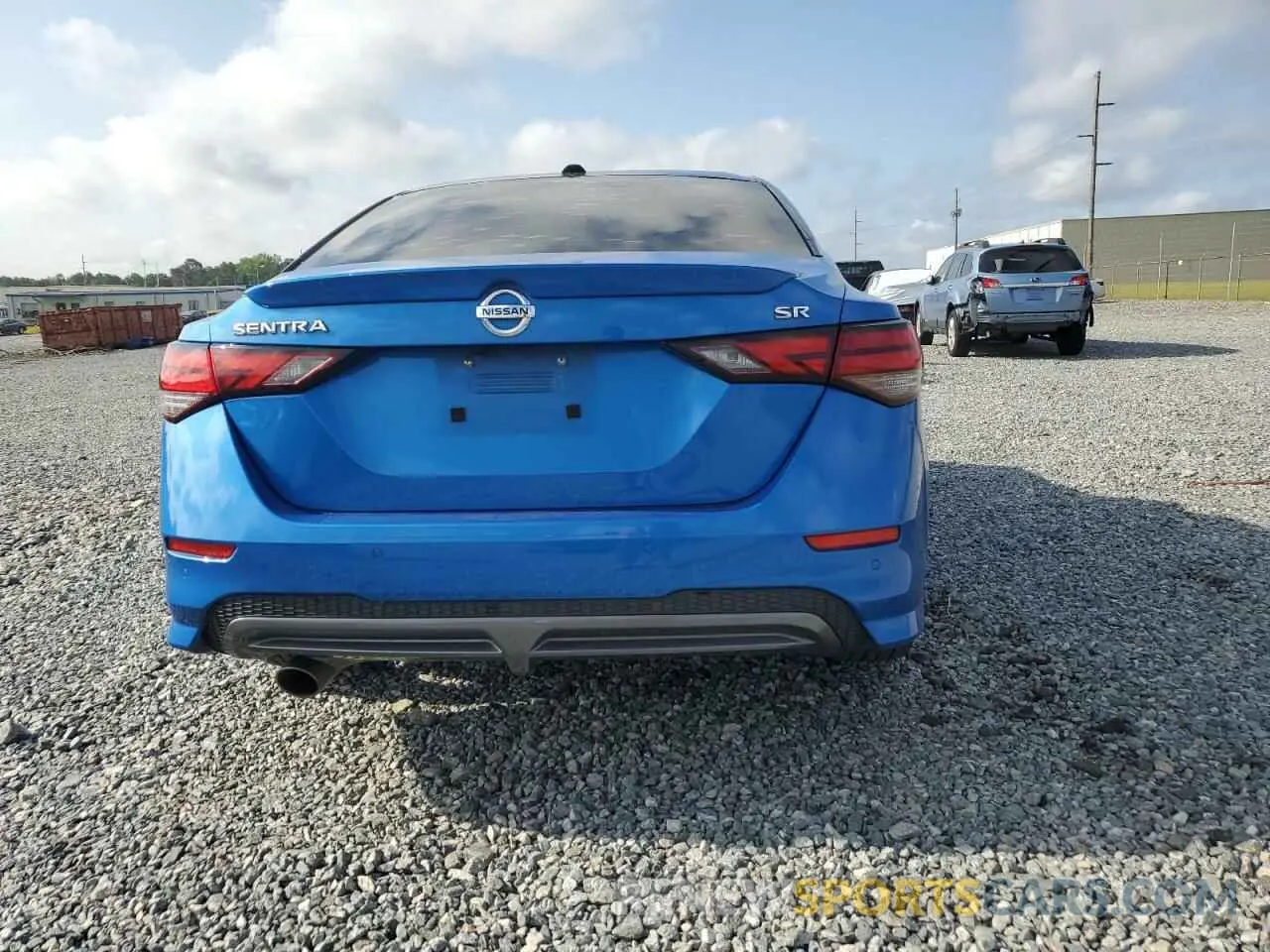 6 Photograph of a damaged car 3N1AB8DV7MY207874 NISSAN SENTRA 2021