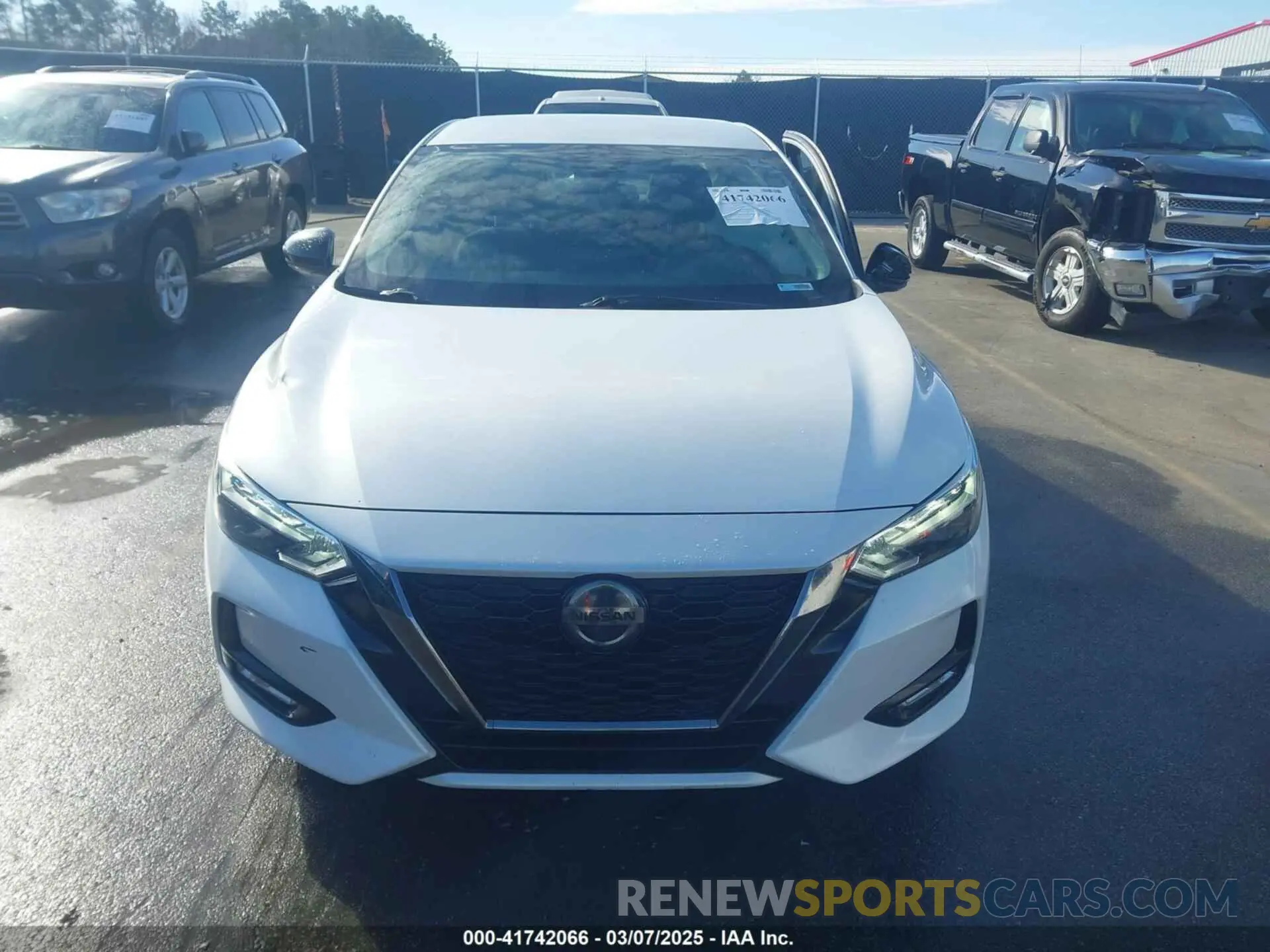 12 Photograph of a damaged car 3N1AB8DV7MY208944 NISSAN SENTRA 2021