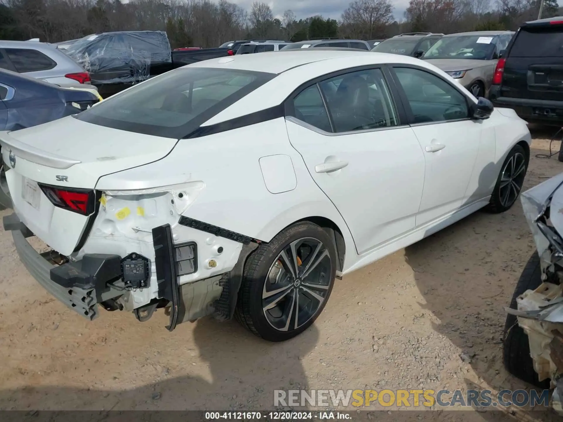 4 Photograph of a damaged car 3N1AB8DV7MY271767 NISSAN SENTRA 2021