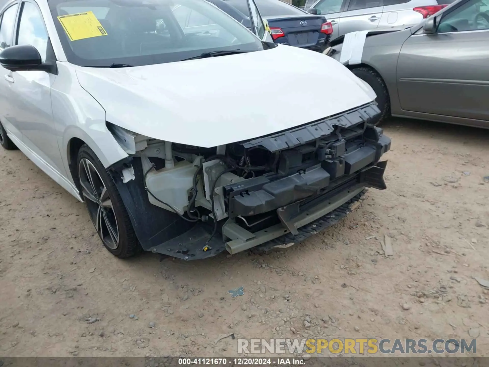 6 Photograph of a damaged car 3N1AB8DV7MY271767 NISSAN SENTRA 2021