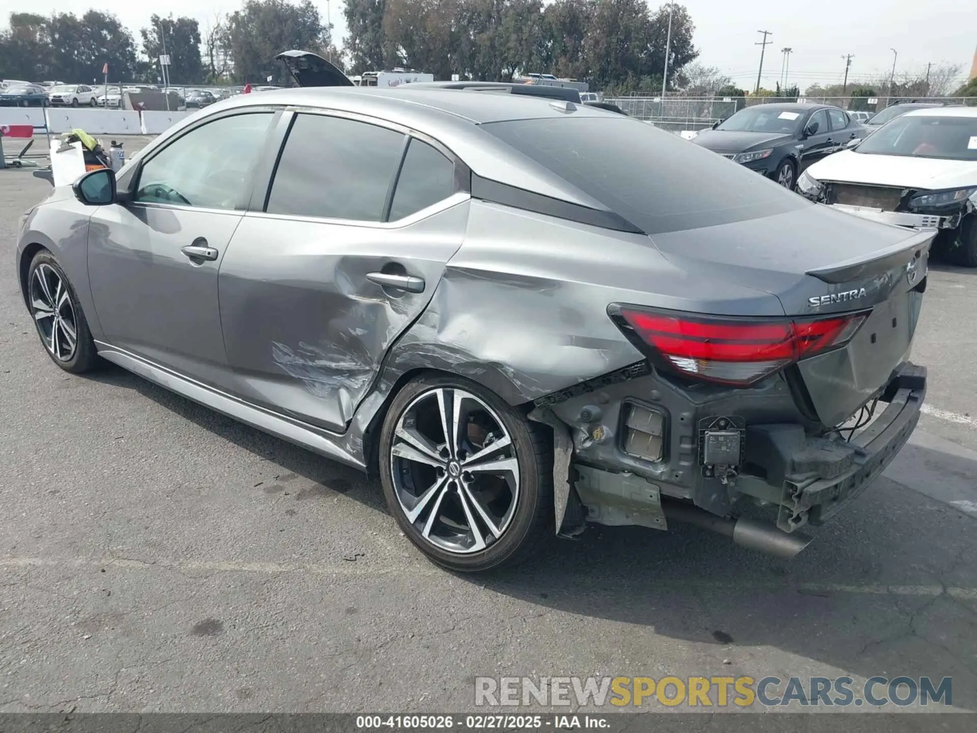 3 Photograph of a damaged car 3N1AB8DV7MY289475 NISSAN SENTRA 2021