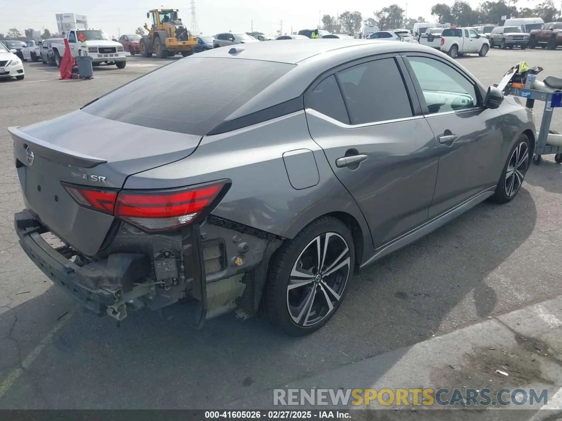 4 Photograph of a damaged car 3N1AB8DV7MY289475 NISSAN SENTRA 2021