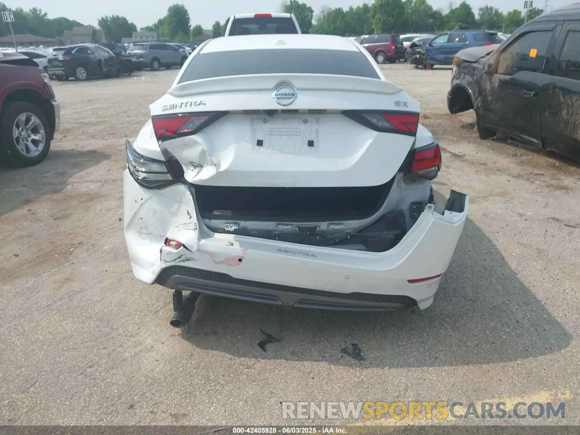 6 Photograph of a damaged car 3N1AB8DV7MY330705 NISSAN SENTRA 2021