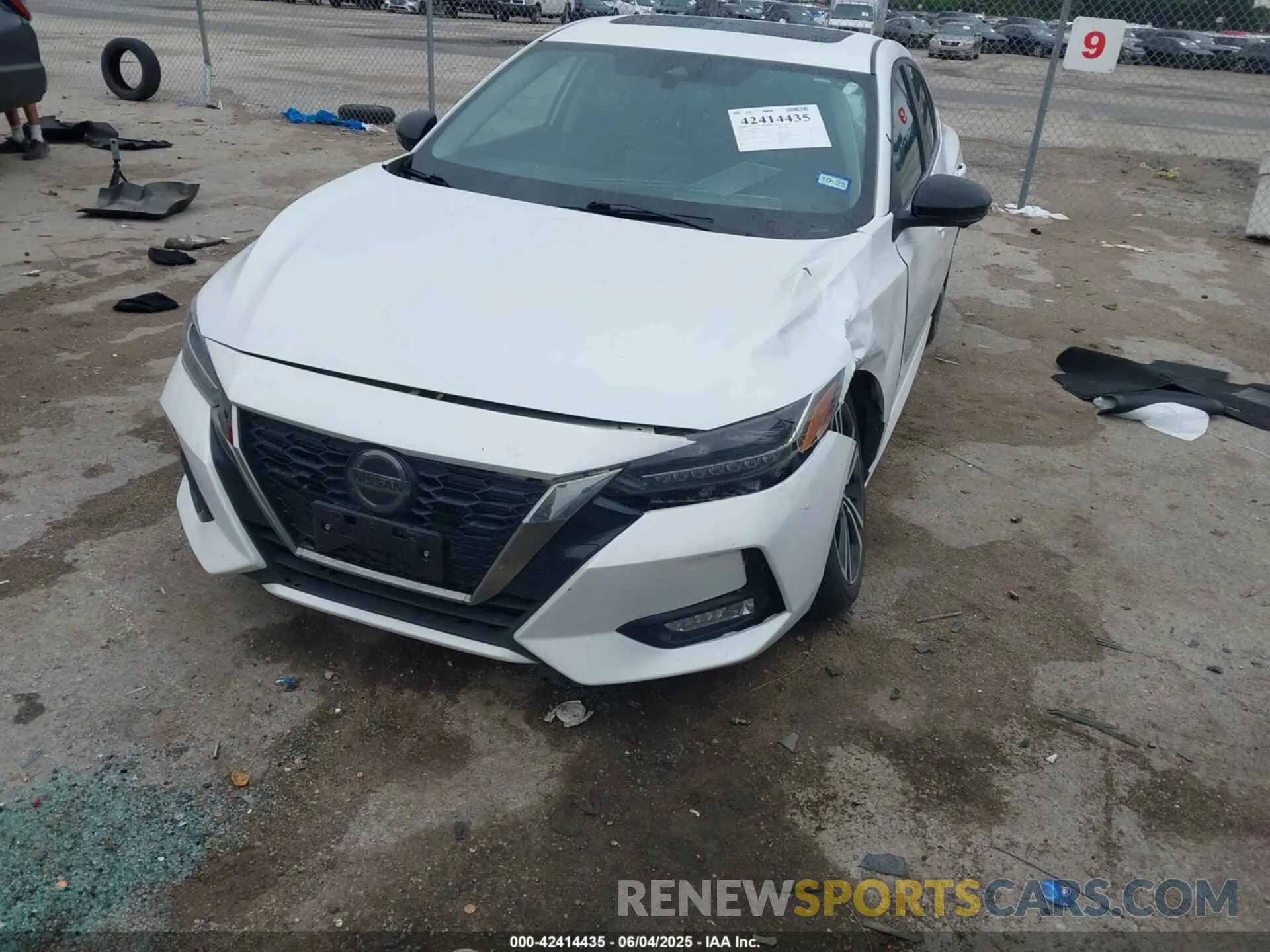 2 Photograph of a damaged car 3N1AB8DV8MY217510 NISSAN SENTRA 2021