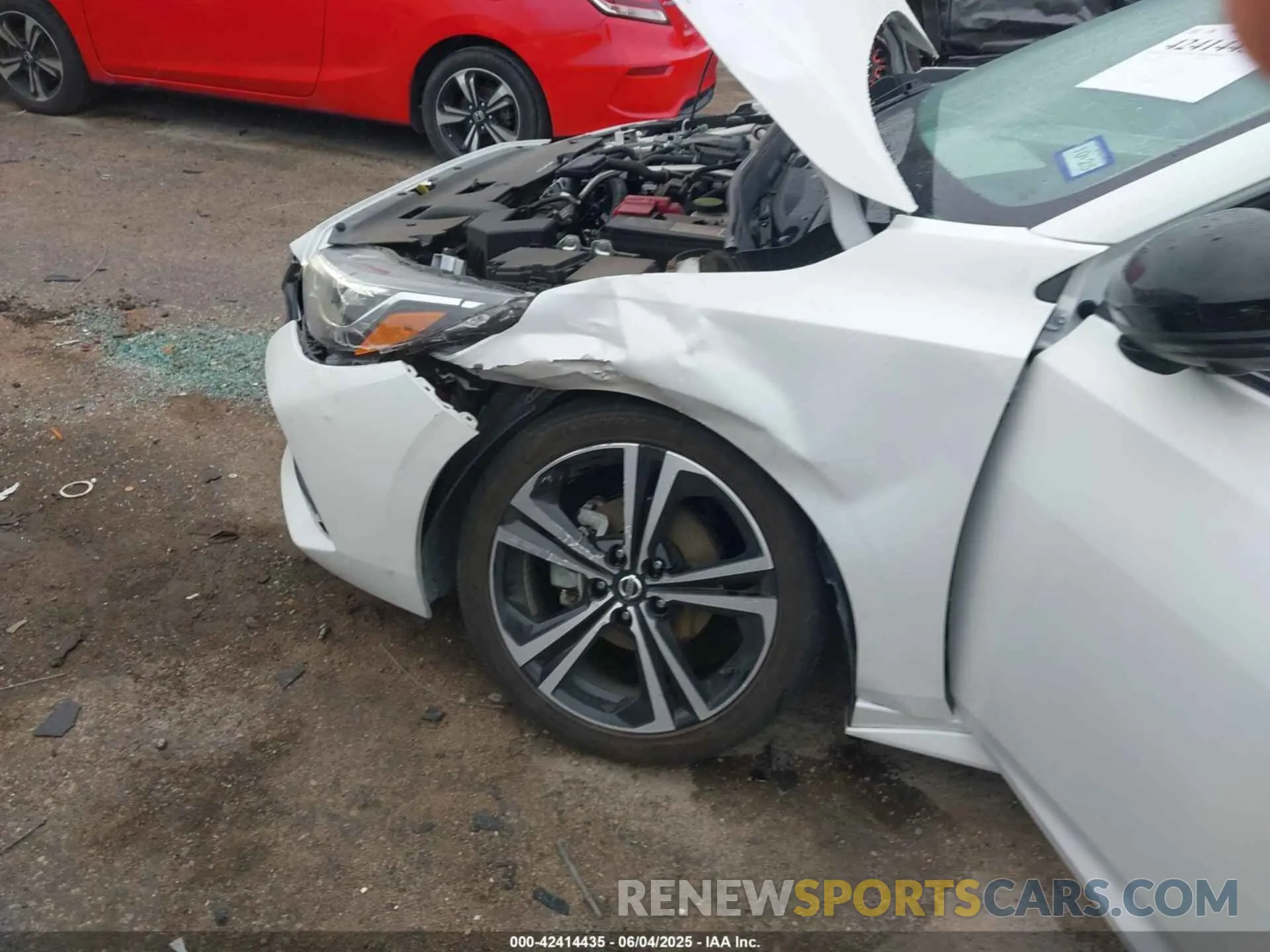 6 Photograph of a damaged car 3N1AB8DV8MY217510 NISSAN SENTRA 2021