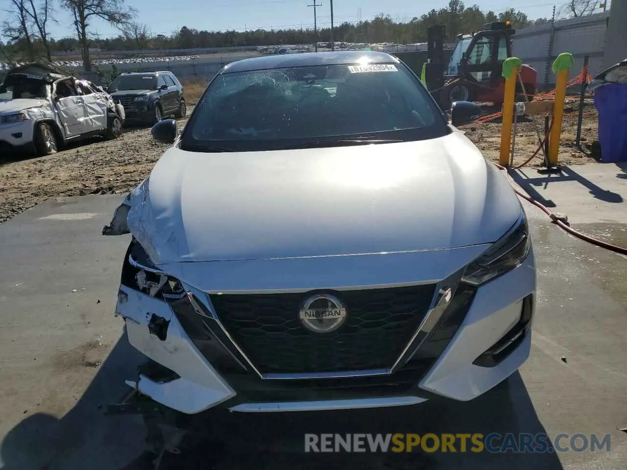 5 Photograph of a damaged car 3N1AB8DV8MY259921 NISSAN SENTRA 2021