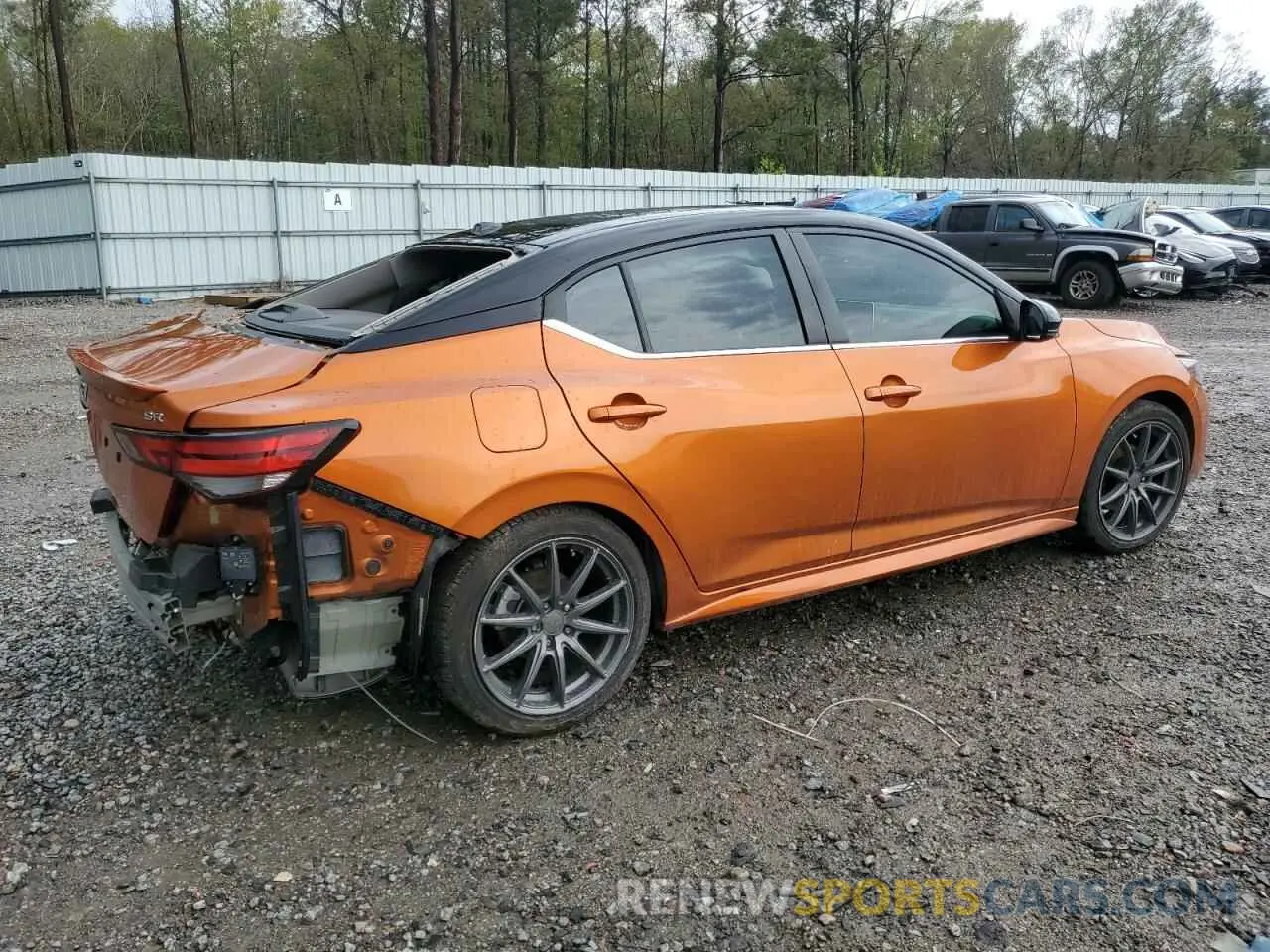 3 Photograph of a damaged car 3N1AB8DV8MY263368 NISSAN SENTRA 2021