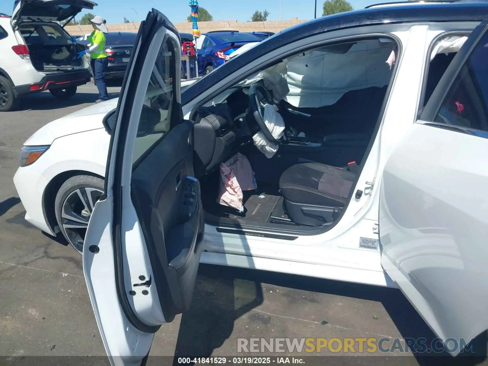 5 Photograph of a damaged car 3N1AB8DV8MY303996 NISSAN SENTRA 2021