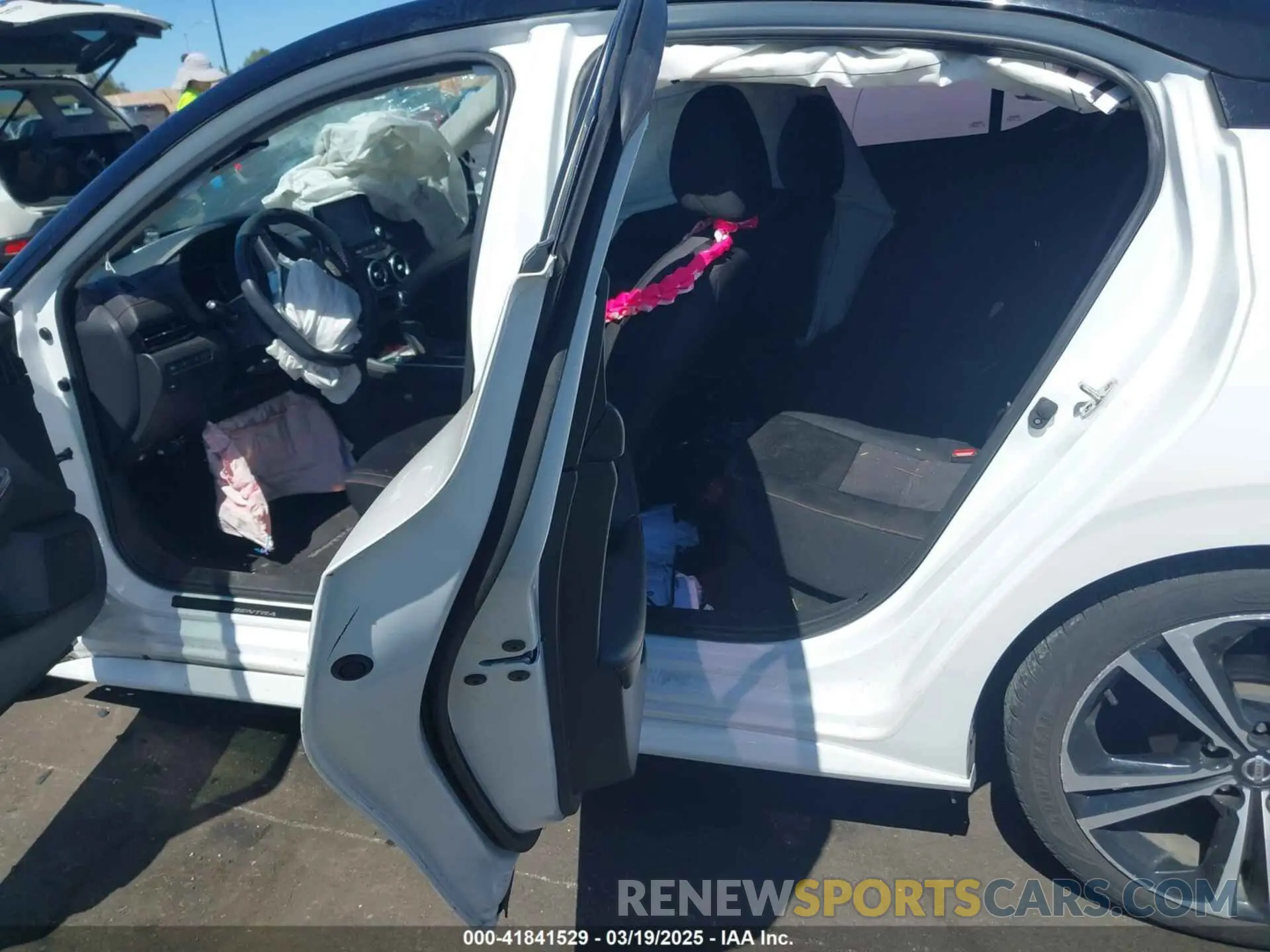 8 Photograph of a damaged car 3N1AB8DV8MY303996 NISSAN SENTRA 2021