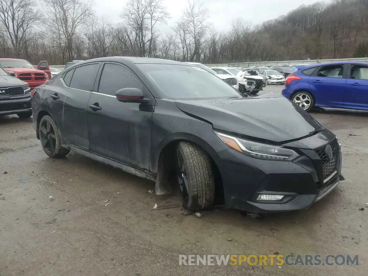 4 Photograph of a damaged car 3N1AB8DV8MY311922 NISSAN SENTRA 2021