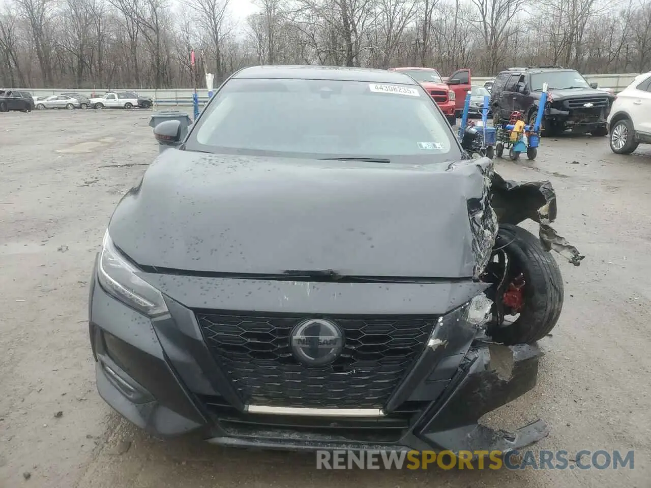 5 Photograph of a damaged car 3N1AB8DV8MY311922 NISSAN SENTRA 2021